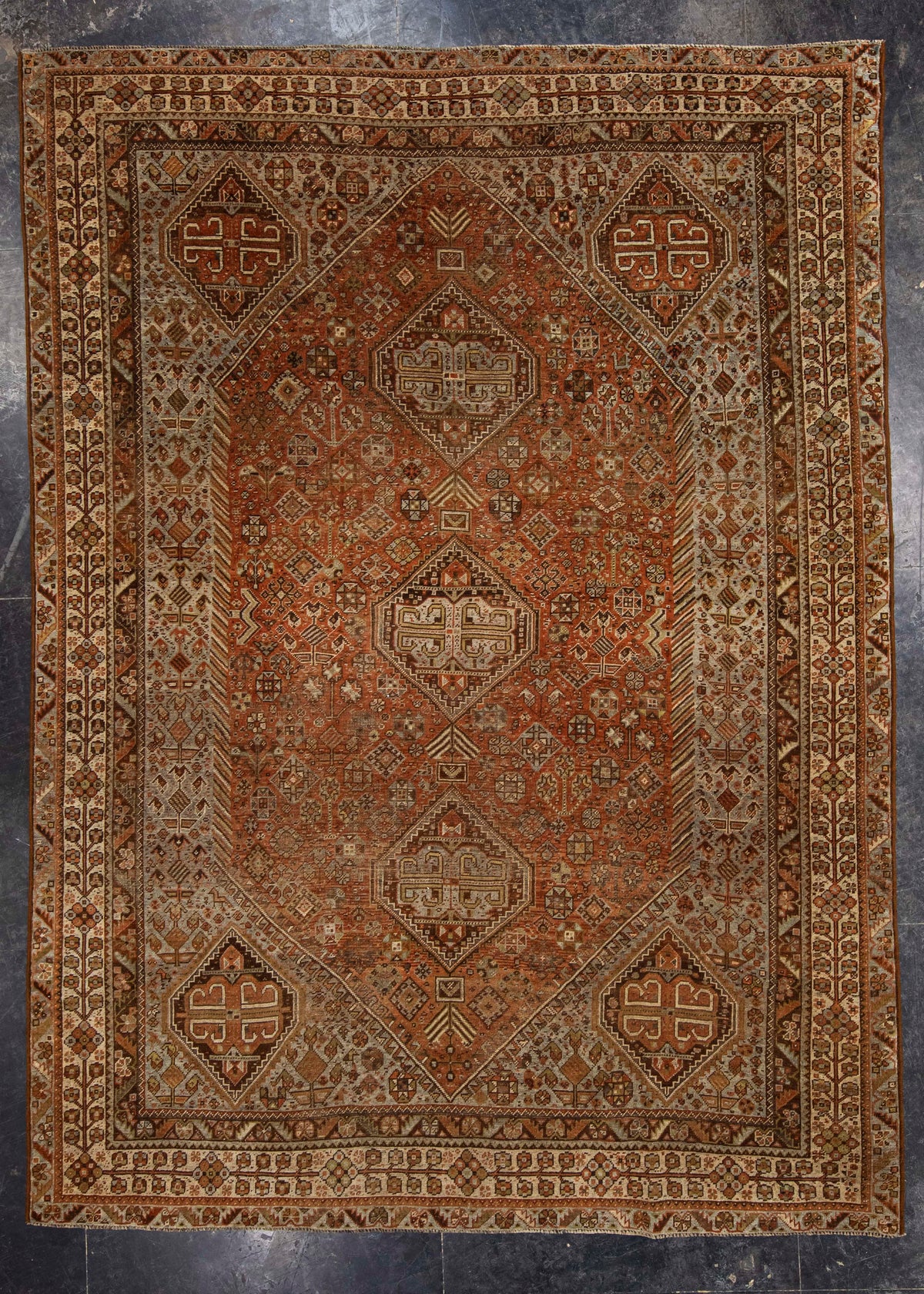 Antique Turkish Rug 7'4'' x 10'1'' #12111