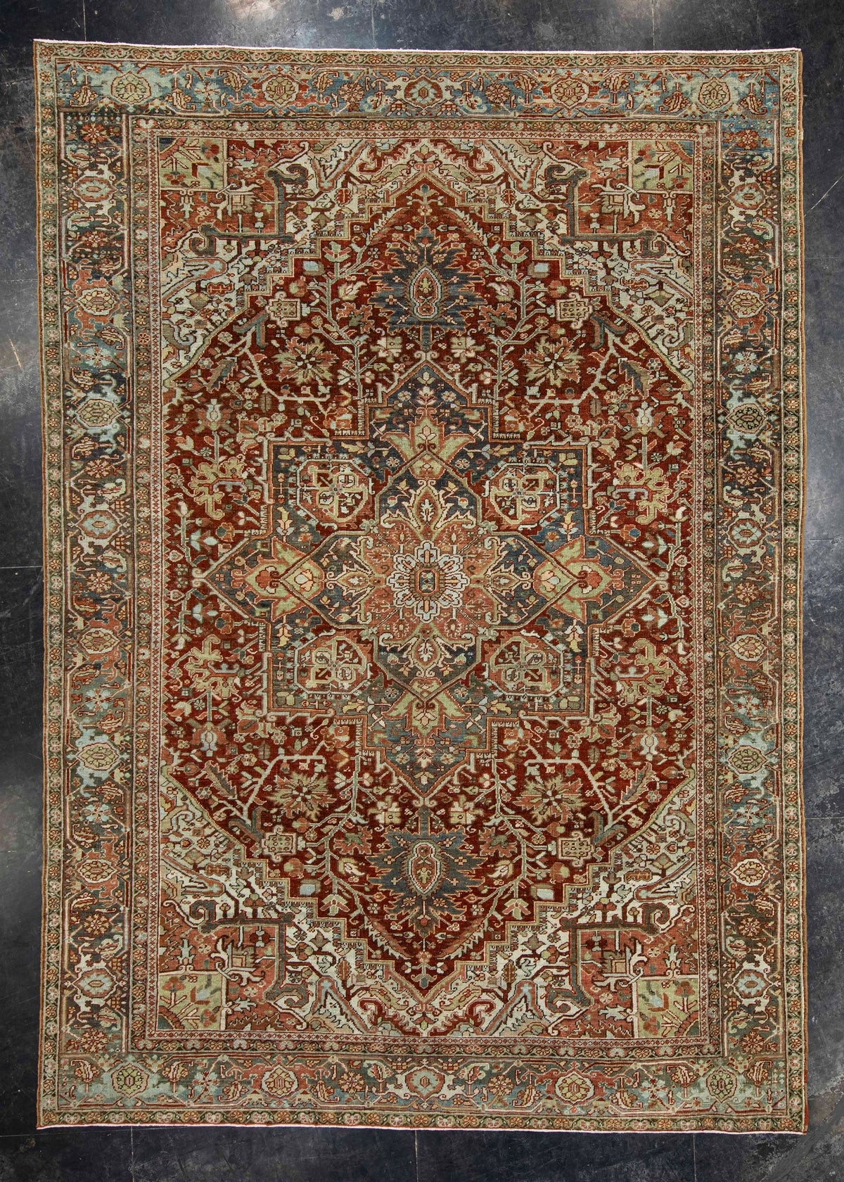 Antique Turkish Rug 8'1'' x 11'6'' #24905