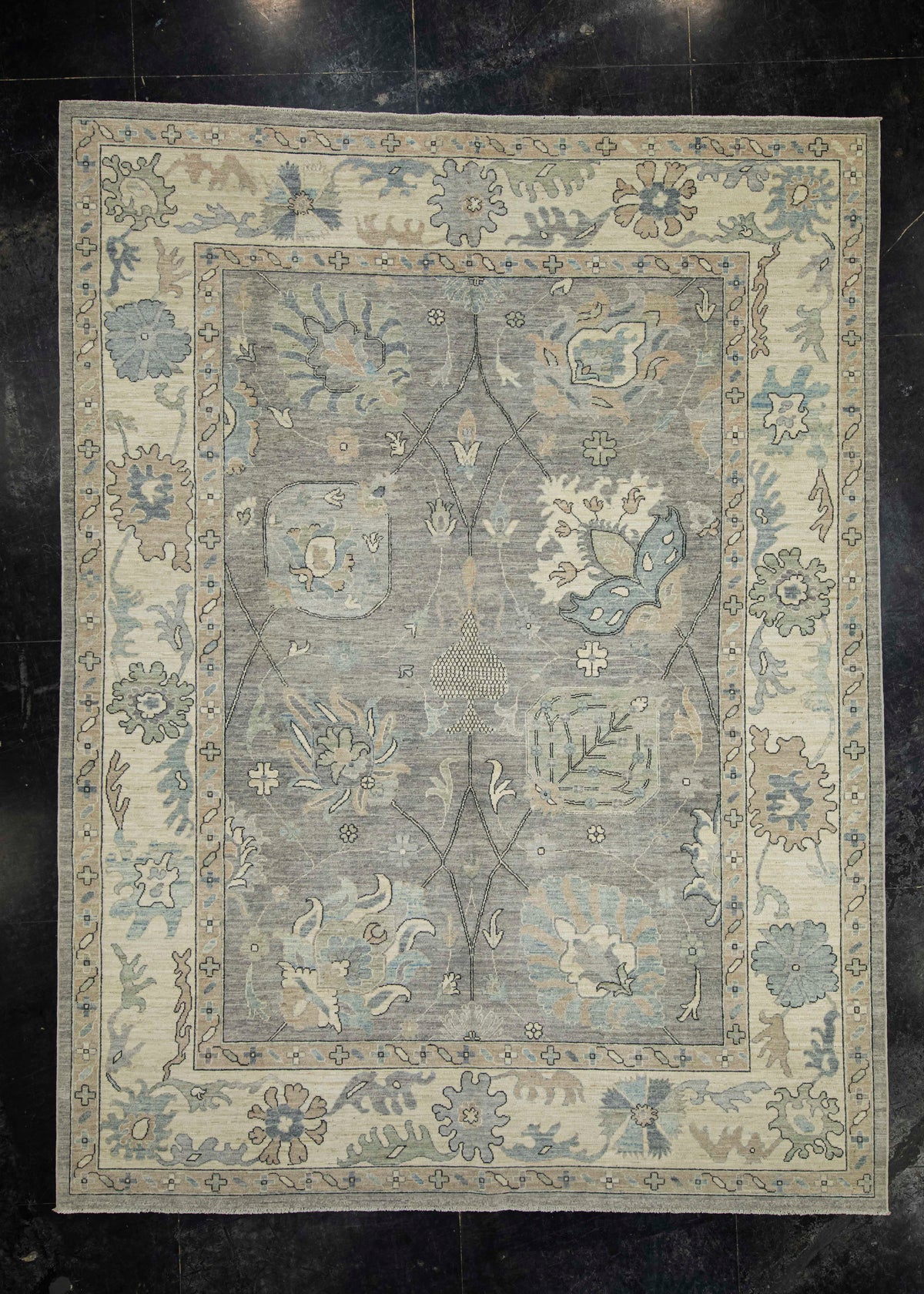 Oushak Rug 8'11 x 11'11'' #24923
