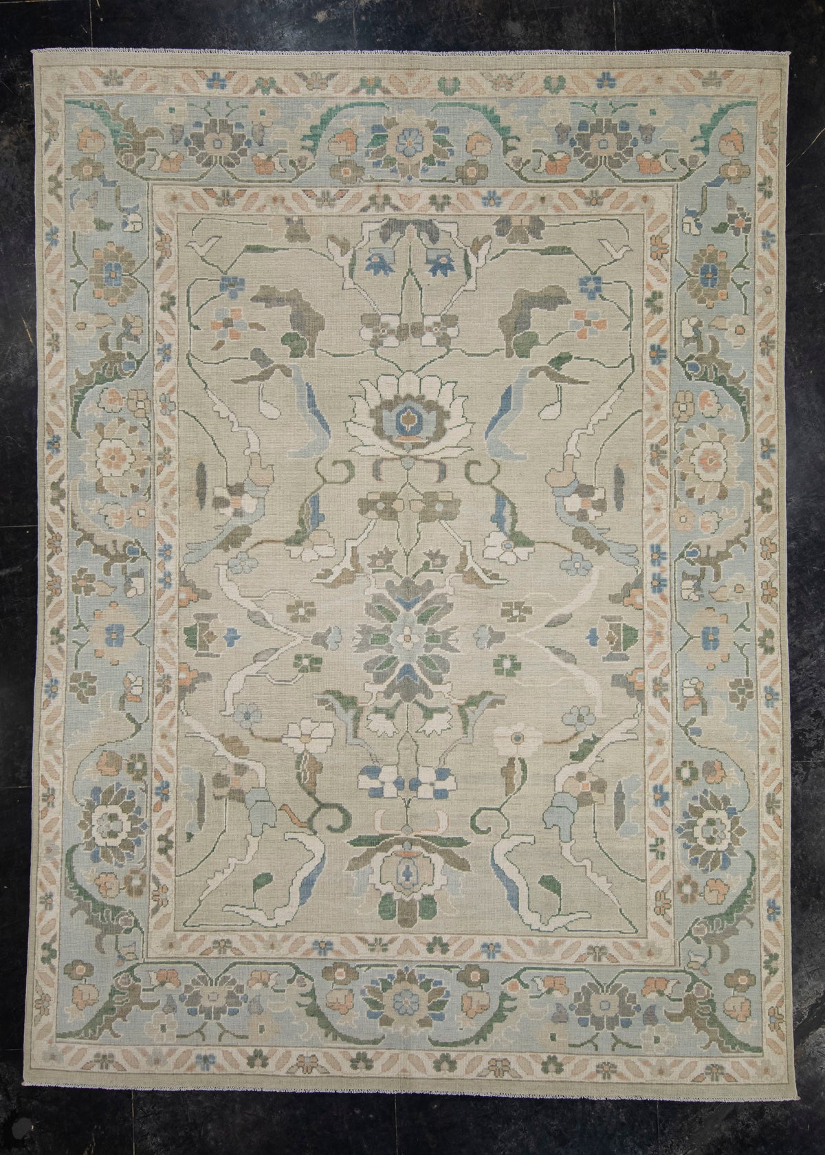 Oushak Rug 8'8'' x 11'10'' #24943