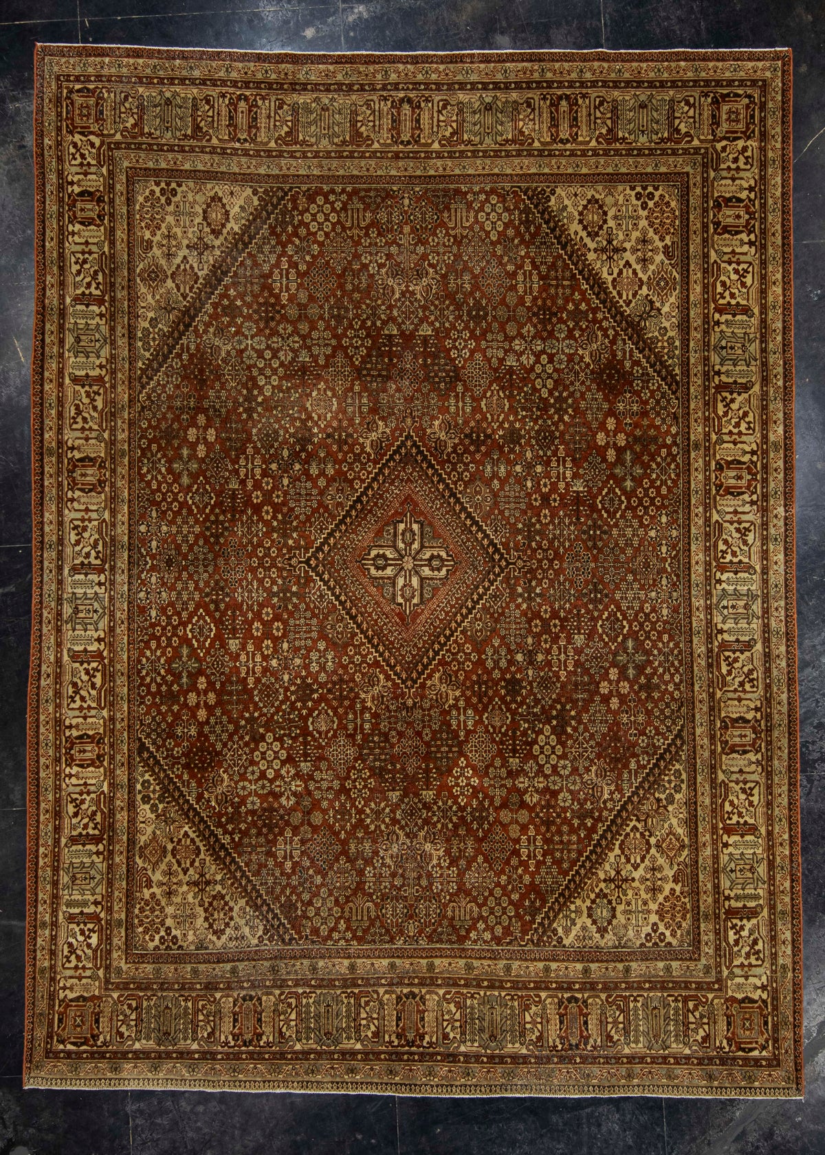 Antique Turkish Rug 8'8'' x 11'9'' #24898