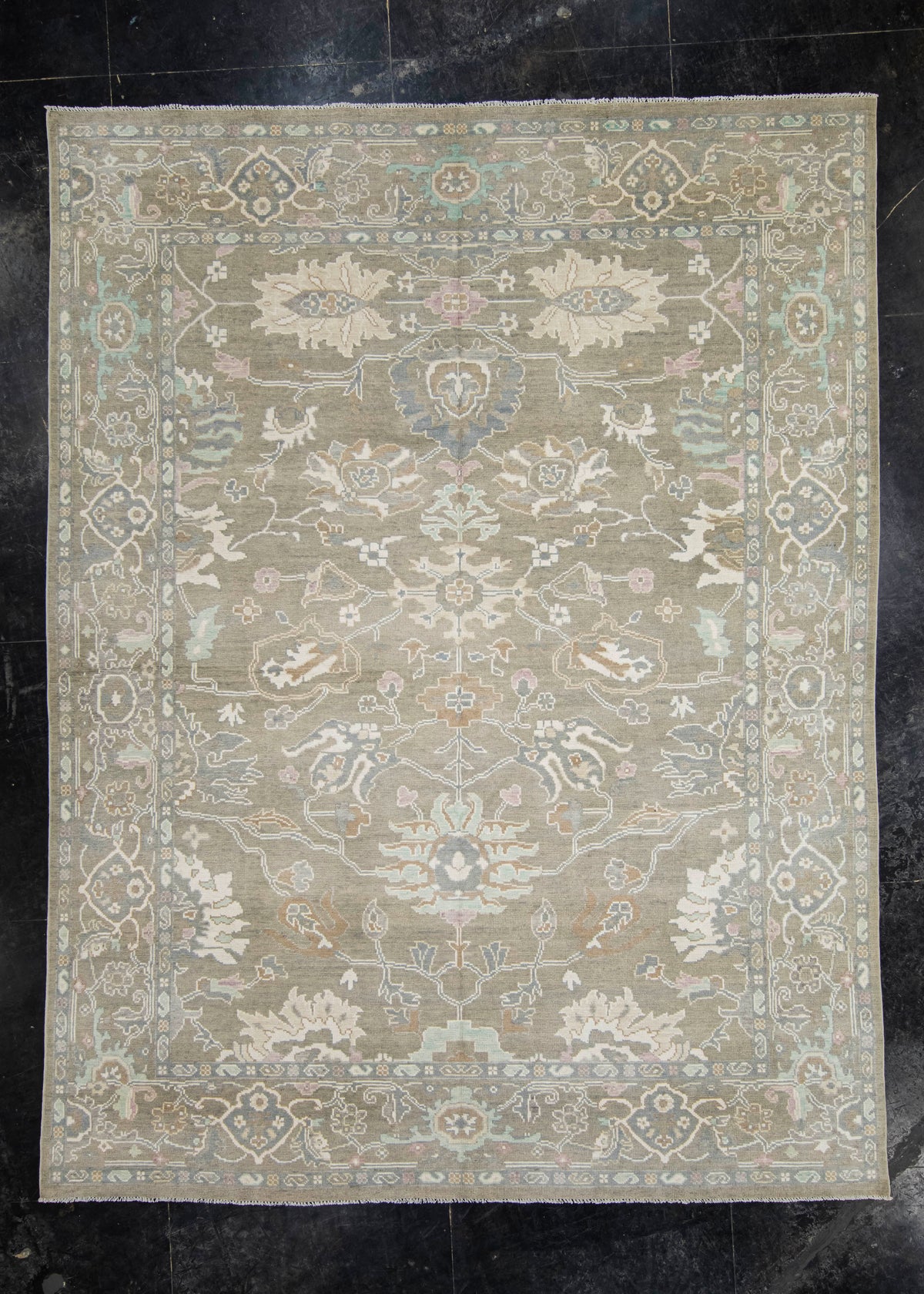 Oushak Rug 8'11'' x 11'8'' #24937