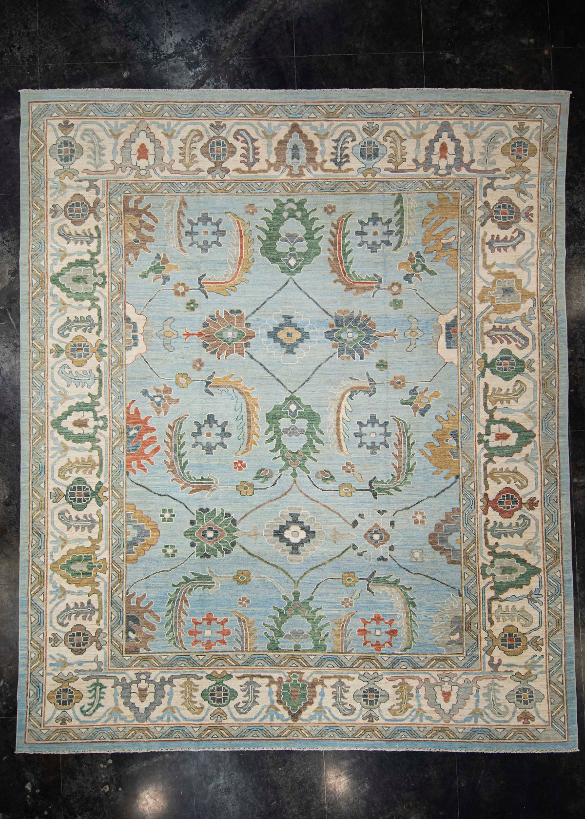 Oushak Rug 12'8'' x 15'3'' #24925