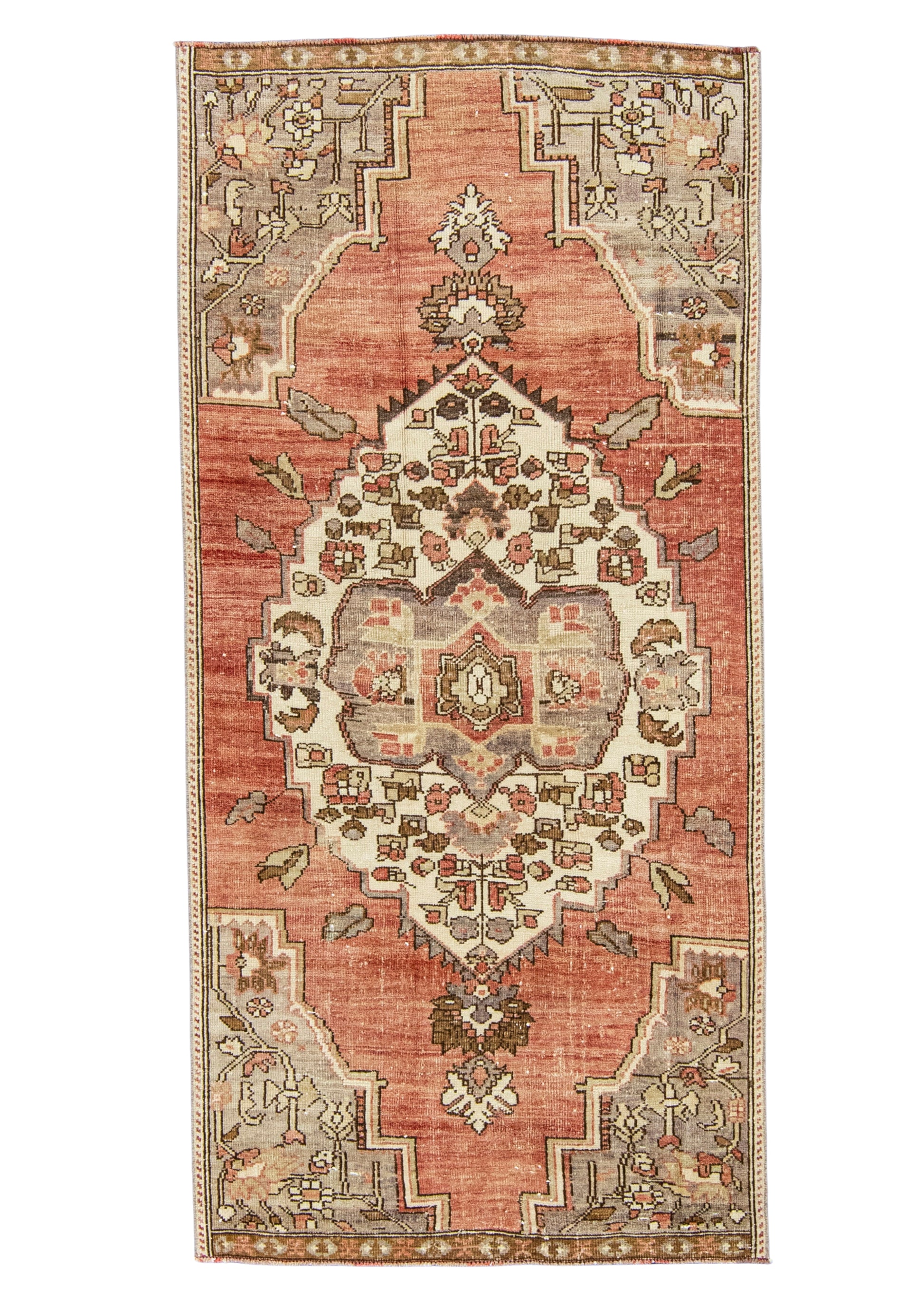 Turkish Vintage Rug  3'5" x 7'3" #21319