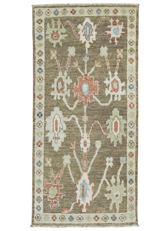 Oushak Rug 2' x 4'3" #22832