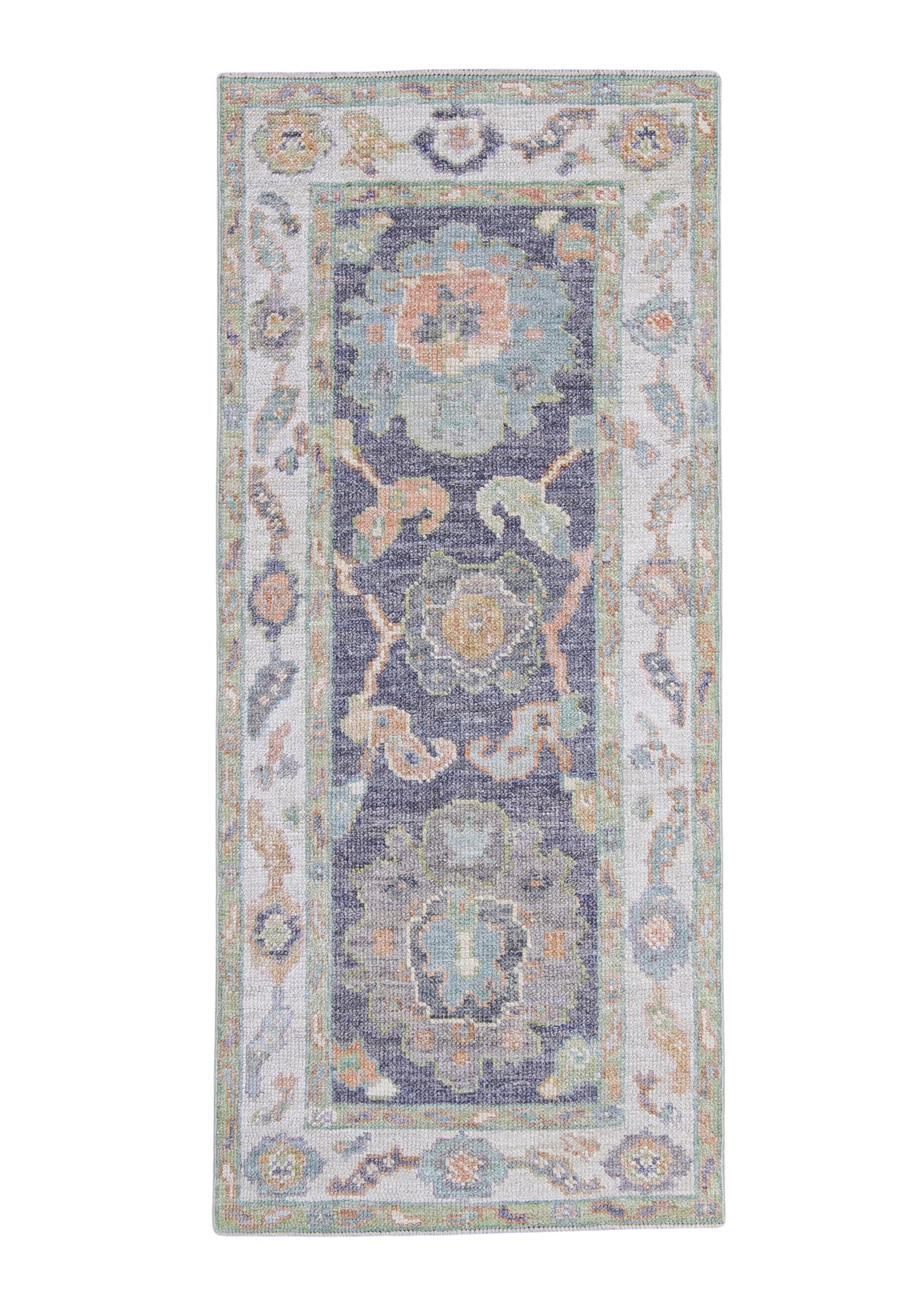 Turkish Oushak Rug 2'2" x 5' #16425