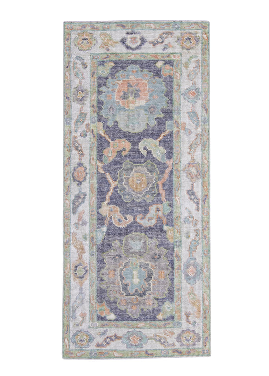 Turkish Oushak Rug 2'2" x 5' #16425