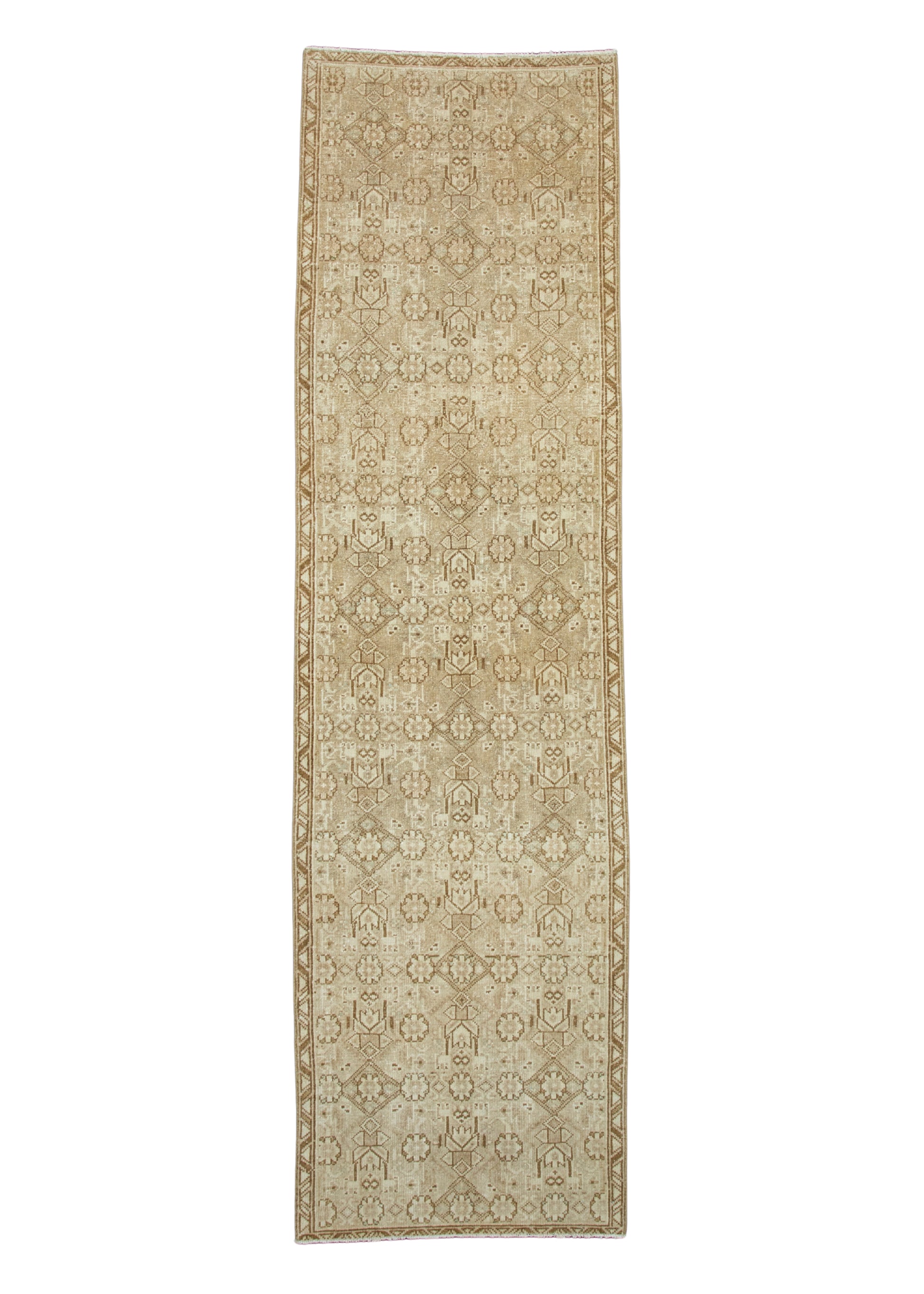 Turkish Vintage Runner Rug 2'7" x 9'3" #17940