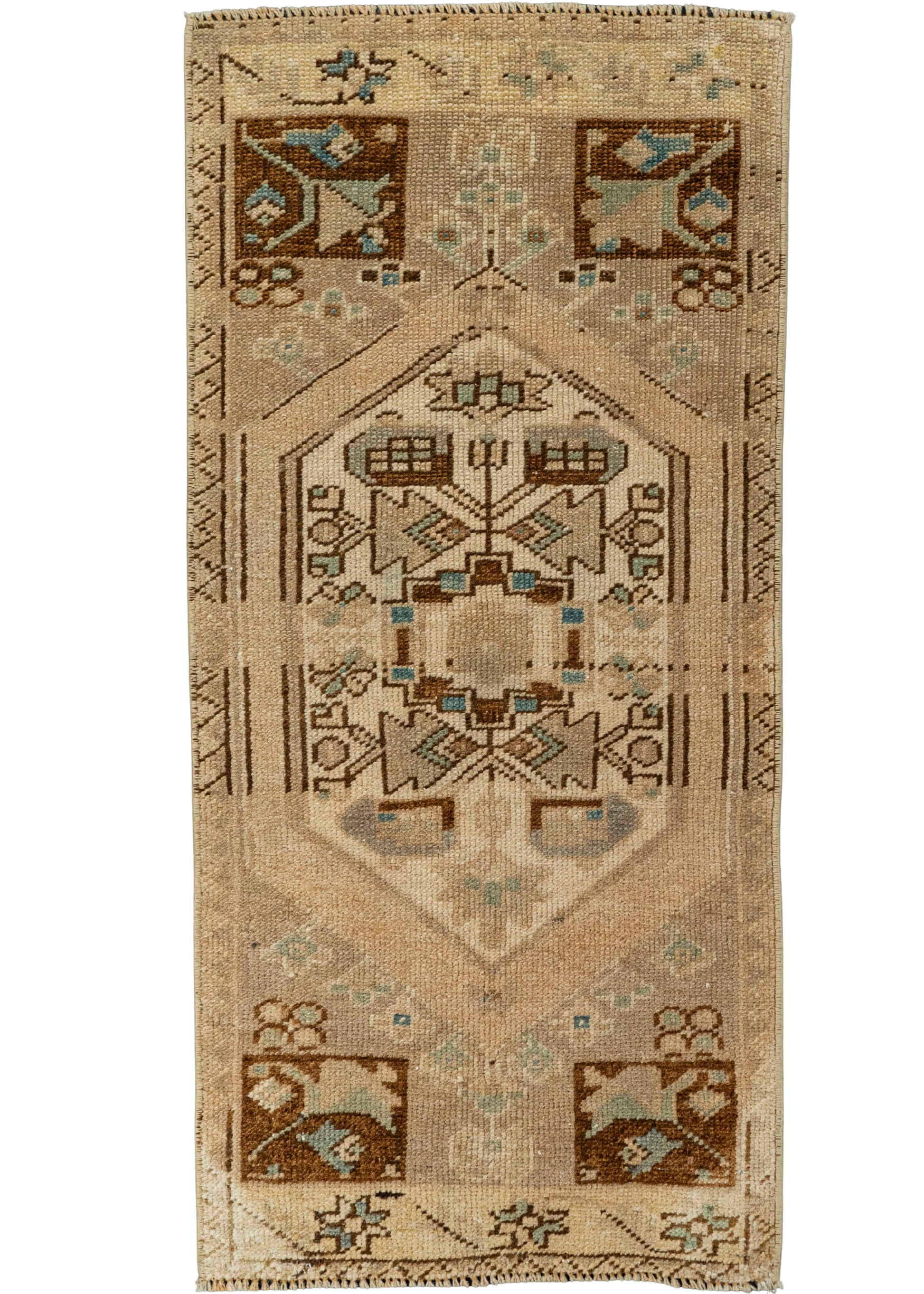 Turkish Yastik Rug  1'6" x  3'2" #22512