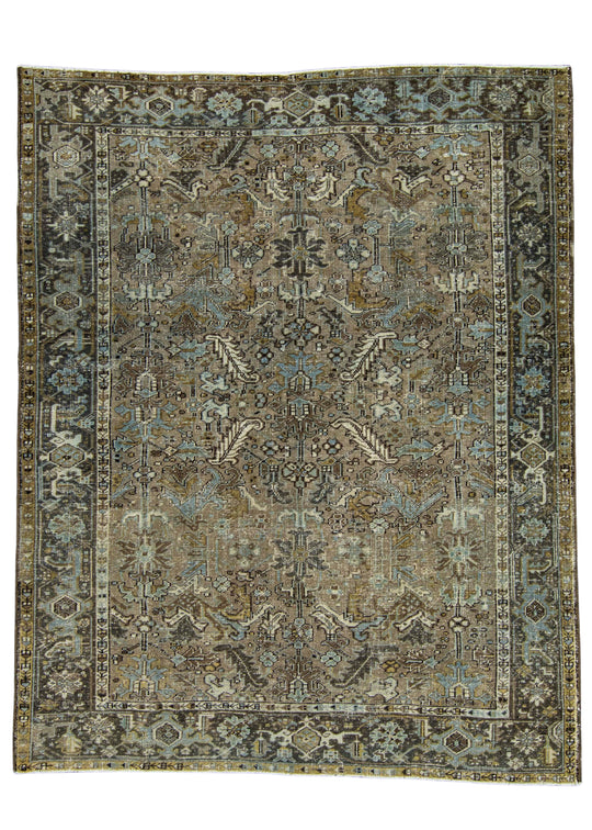 Turkish Vintage Rug 7'2" x 9' #16859