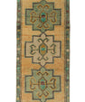 Turkish Mini Rug Oriental Hand Knotted Vintage Rug 1'5" x 3'2" #21153