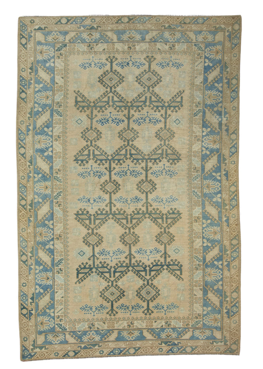 Turkish Vintage Rug 6'4" x 9'8" #17101