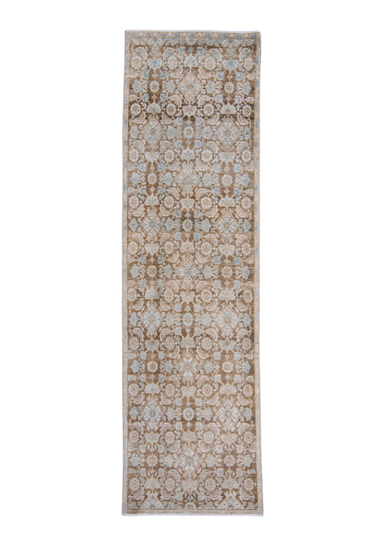 Turkish Vintage Anatolian Runner Rug 2'9" x 9'6" #7001