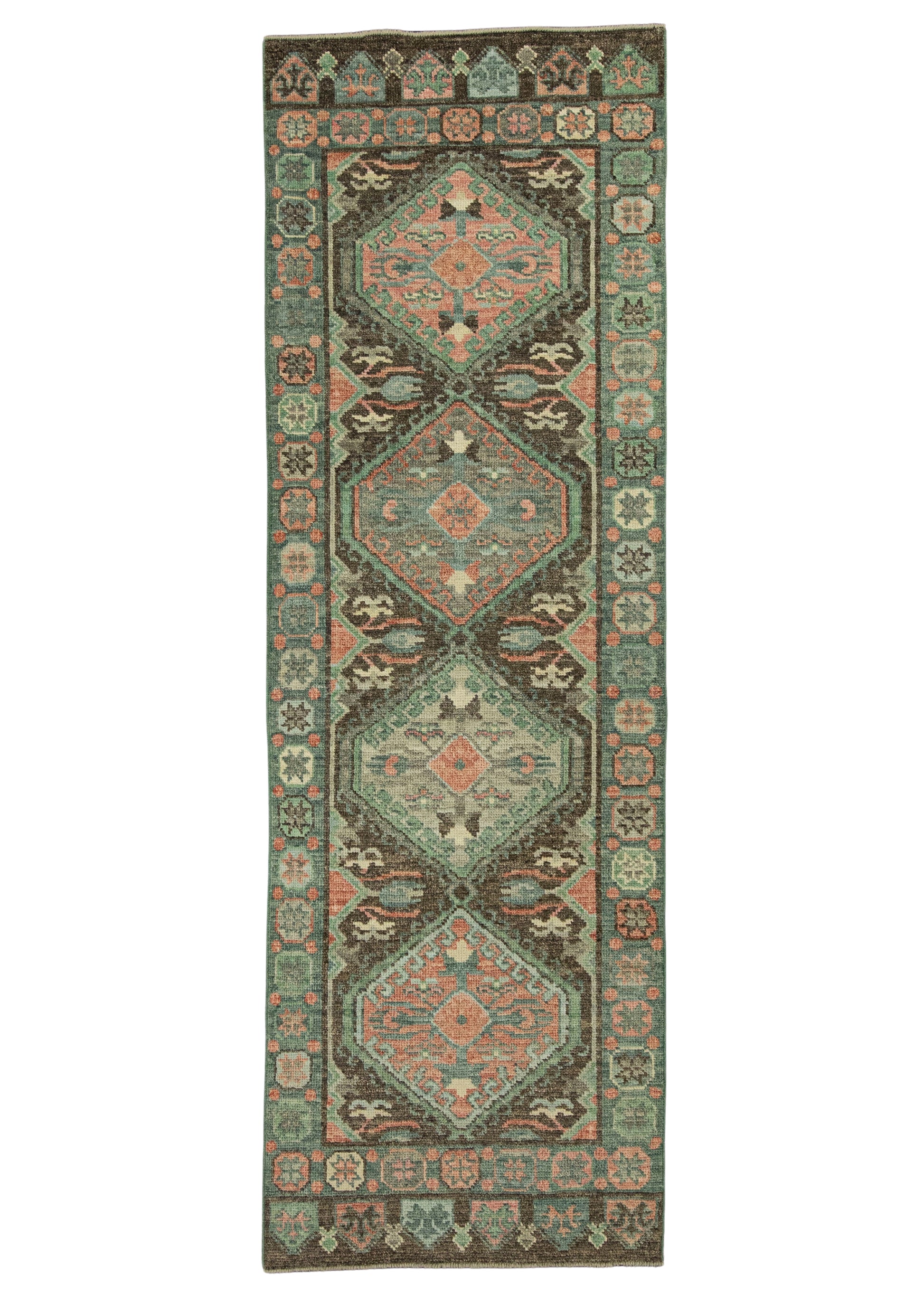 Turkish Oushak Rug 2'9" x 8'4" #20222