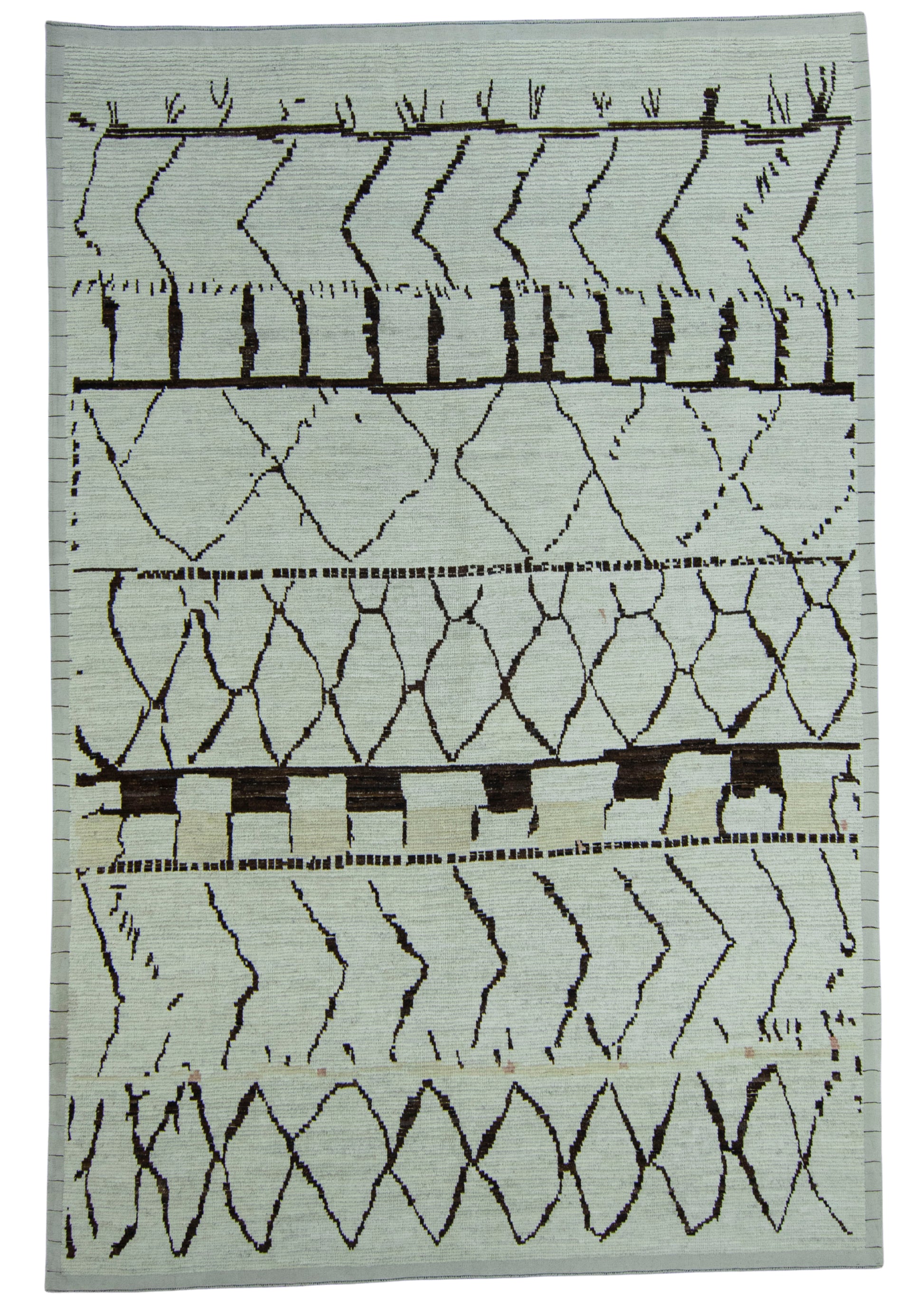 Turkish Tulu Handmade Rug  9'4" x 14'1"#19374