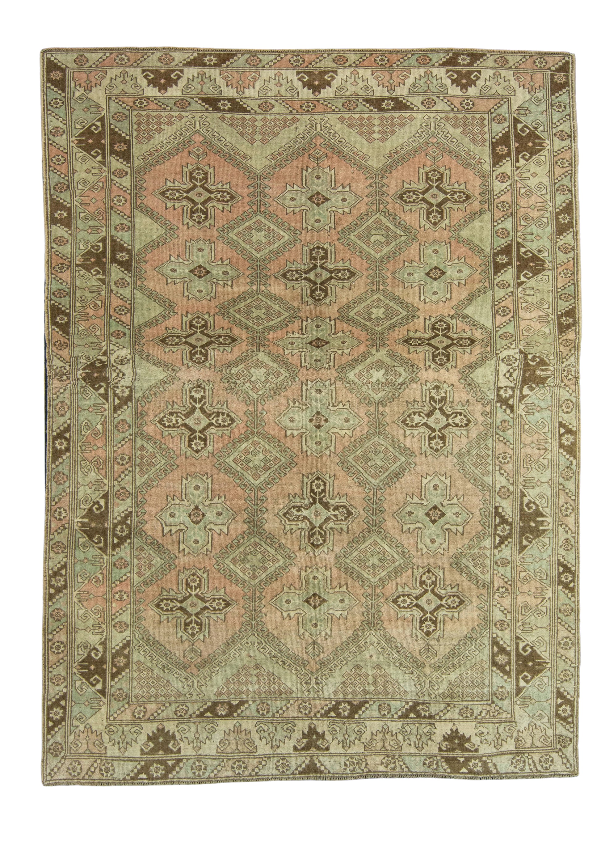 Turkish Vintage Rug 6'10" x 9'4" #20698