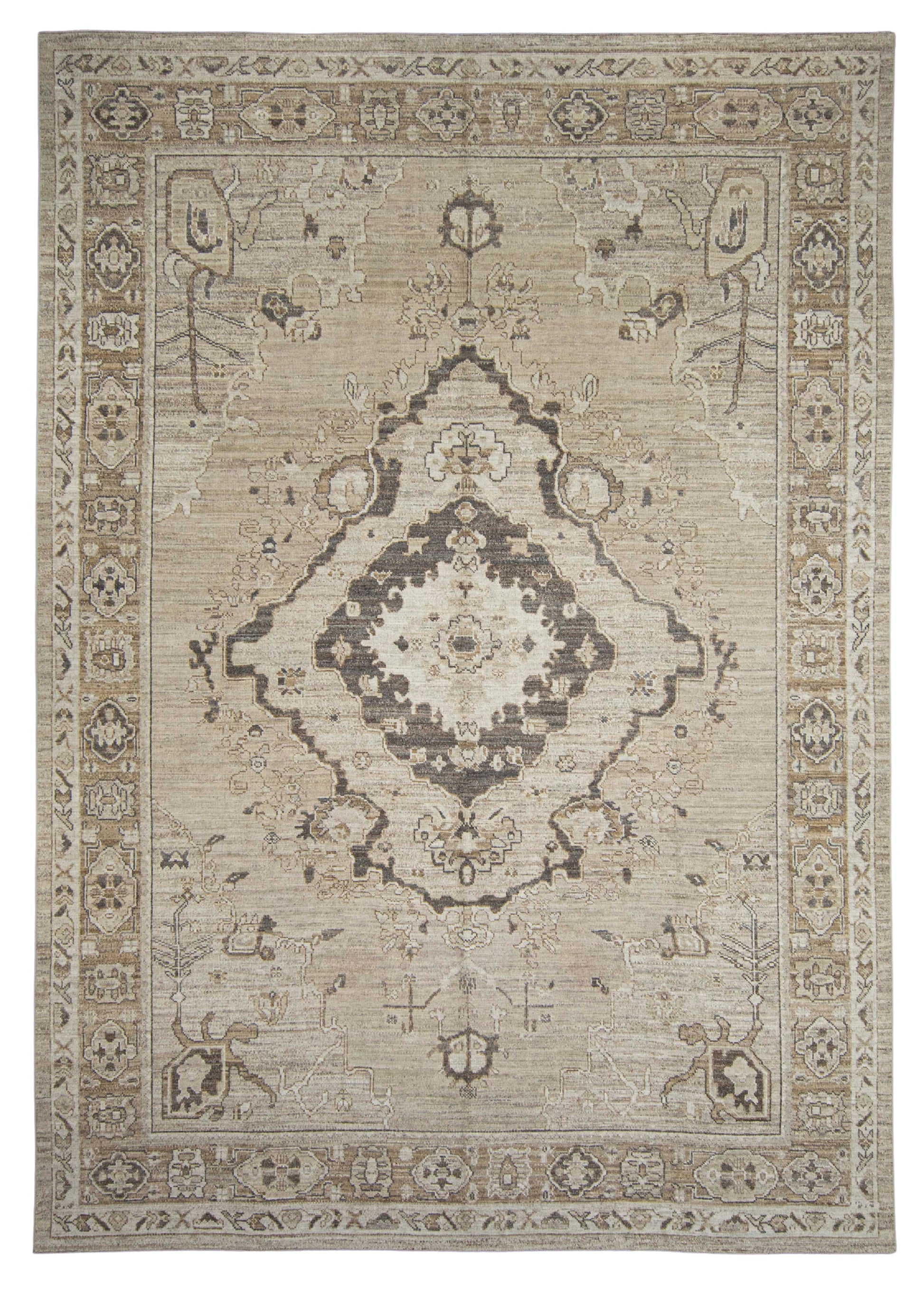 Turkish Oushak Rug 10'2" x 14'3" #23002