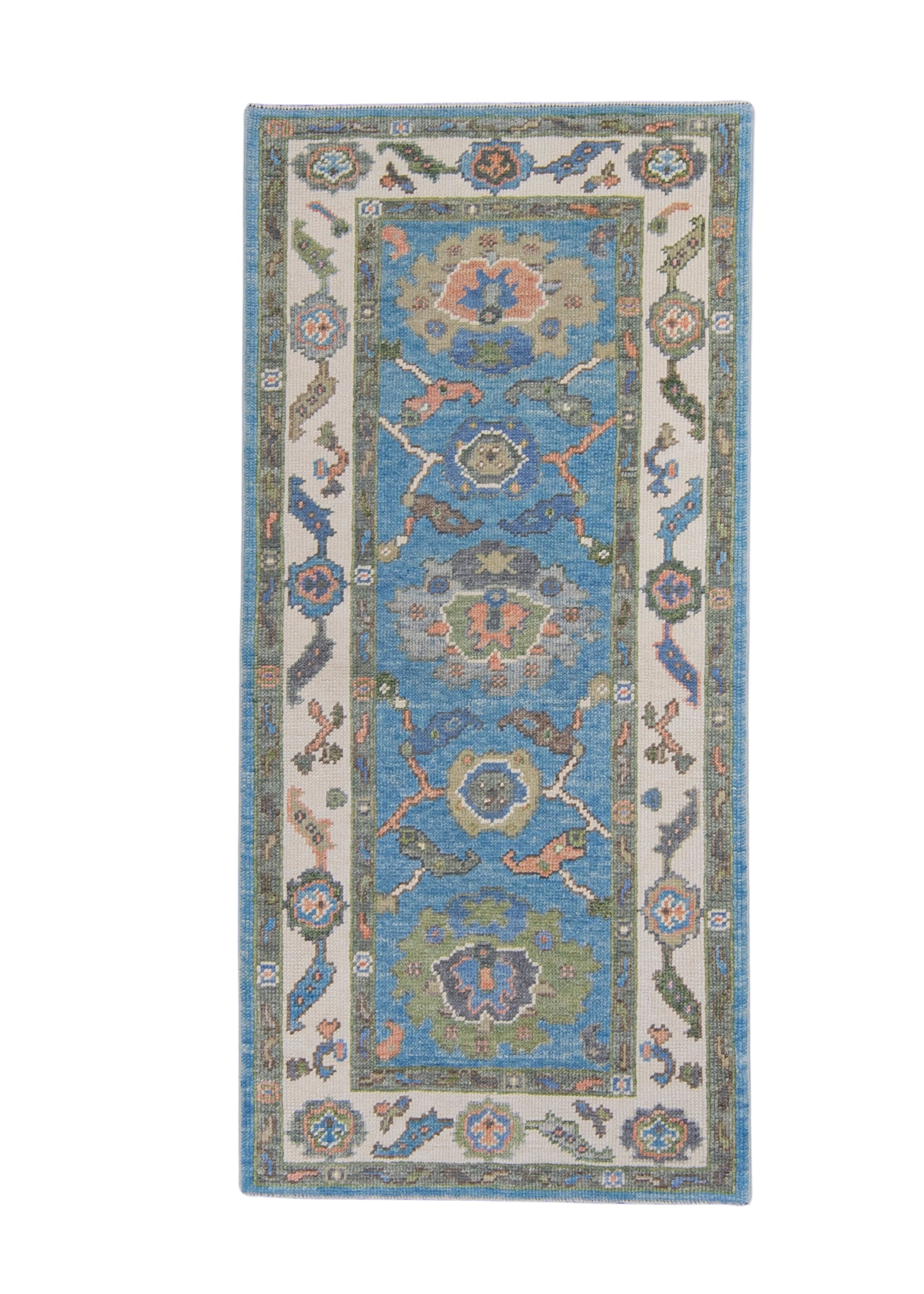 Turkish Oushak Rug 2'10" x 6'1" #16748