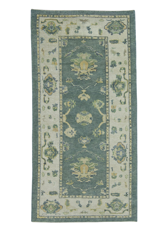 Turkish Oushak Rug 4' x 8'1" #18127
