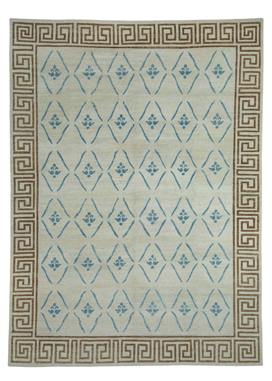 Turkish Oushak Rug 9'3" x 12'8" #18153