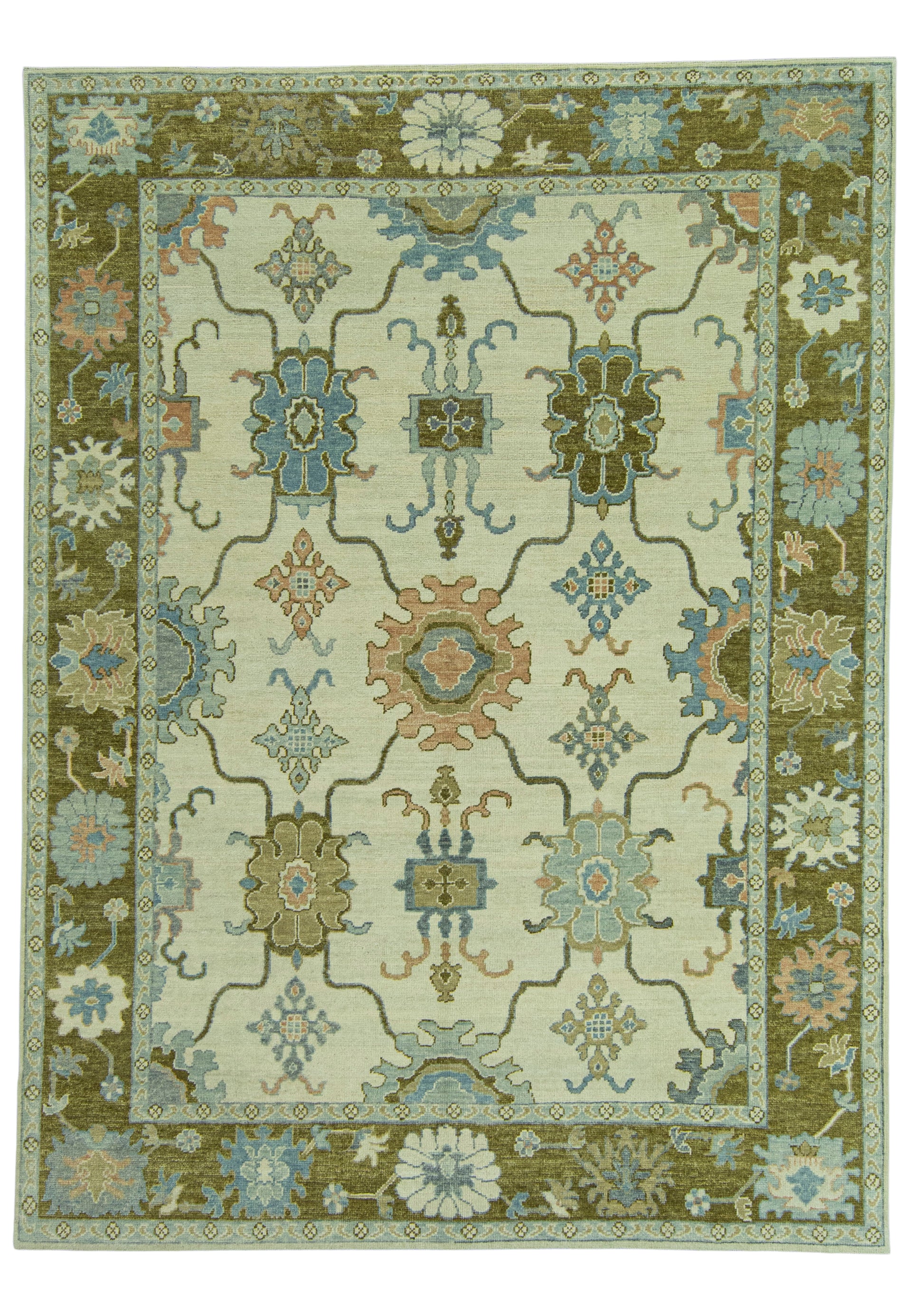 Turkish Oushak Rug 9' x 12'3" #20133