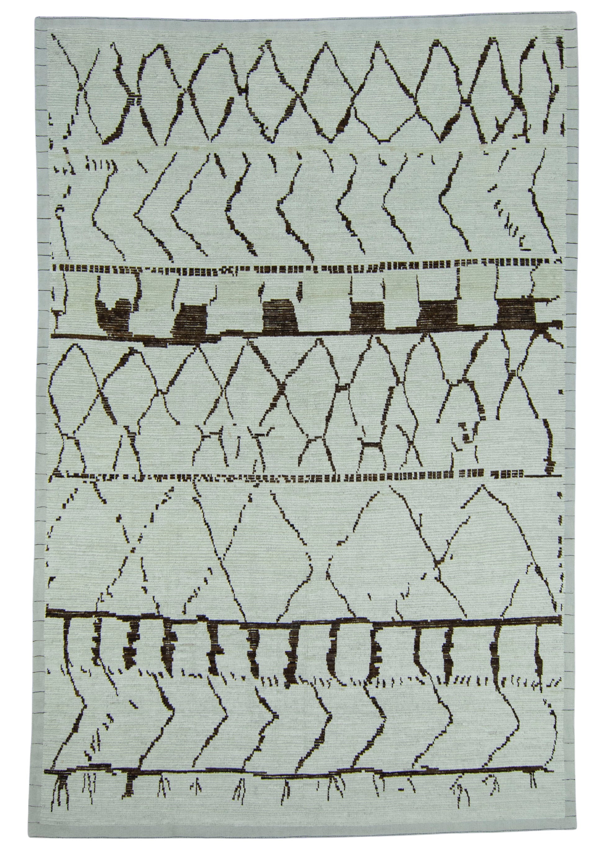 Turkish Tulu Handmade Rug  9'4" x 14'1"#19386