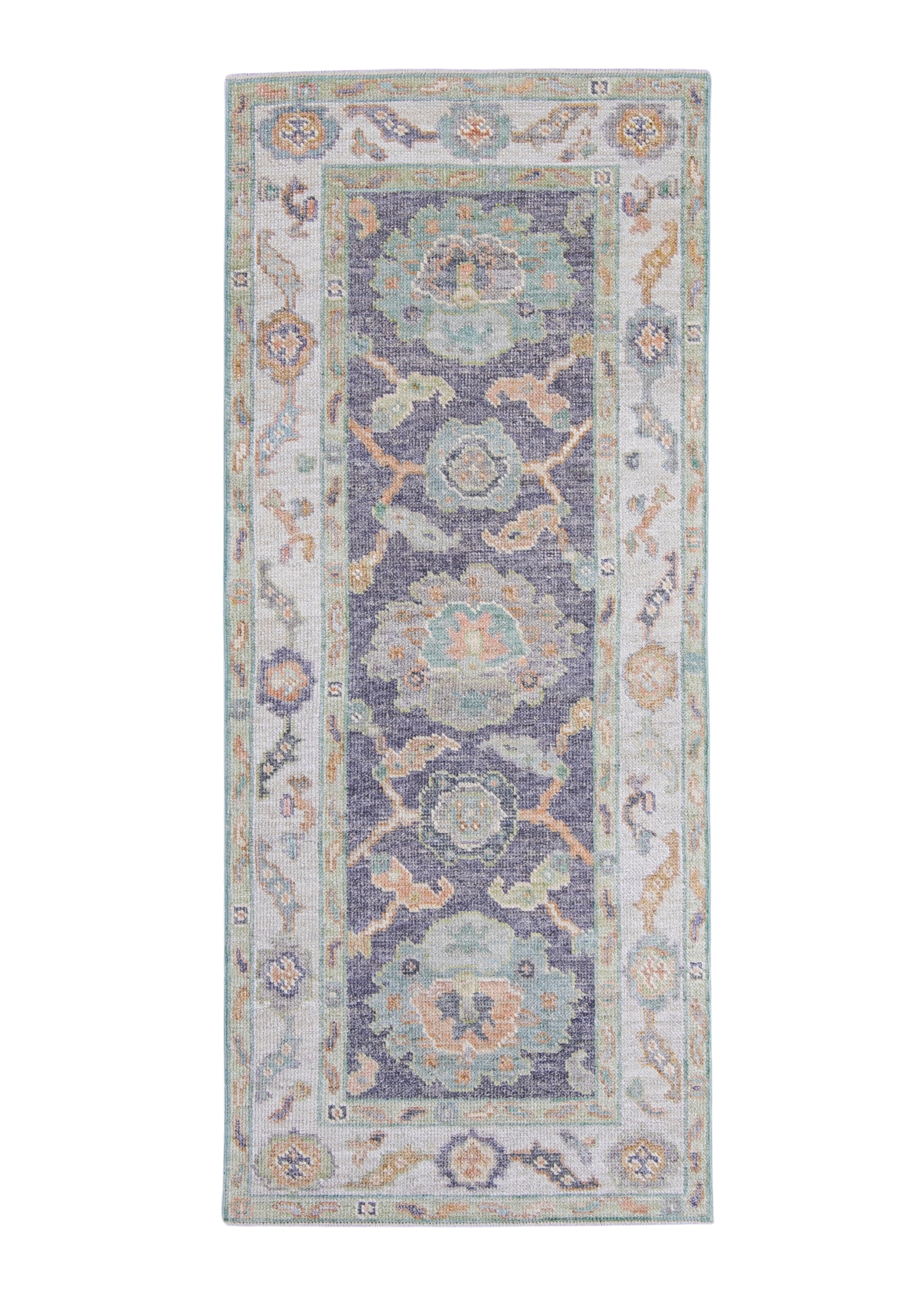 Turkish Oushak Rug 2'6" x 5'10" #16517