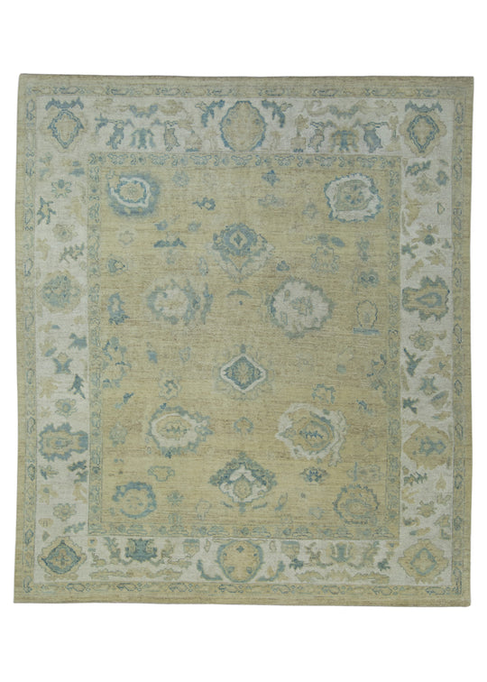 Turkish Oushak Rug 8'4" x 9'7" #17115