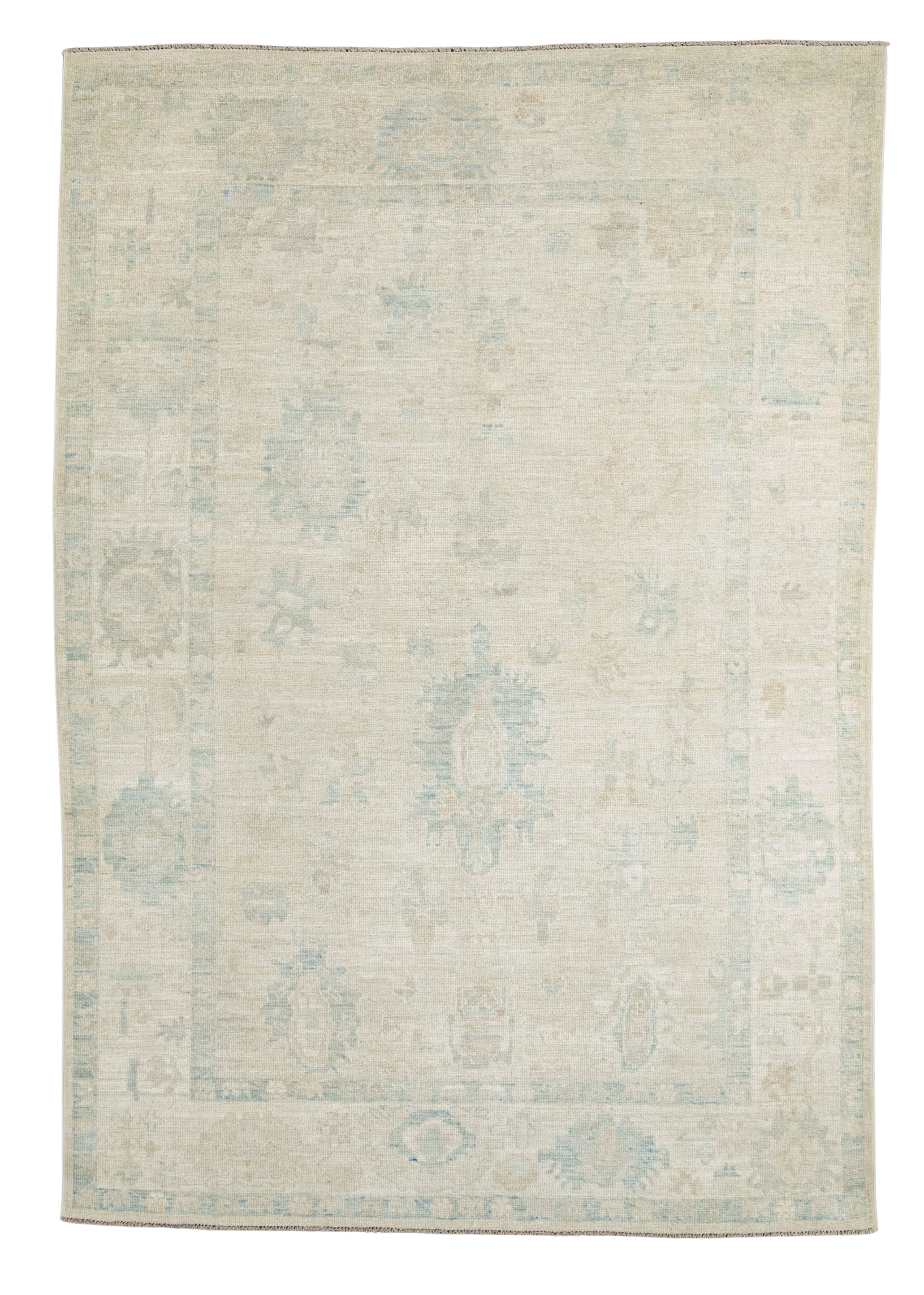 Oushak Rug 6'1" x 8'10" #22691