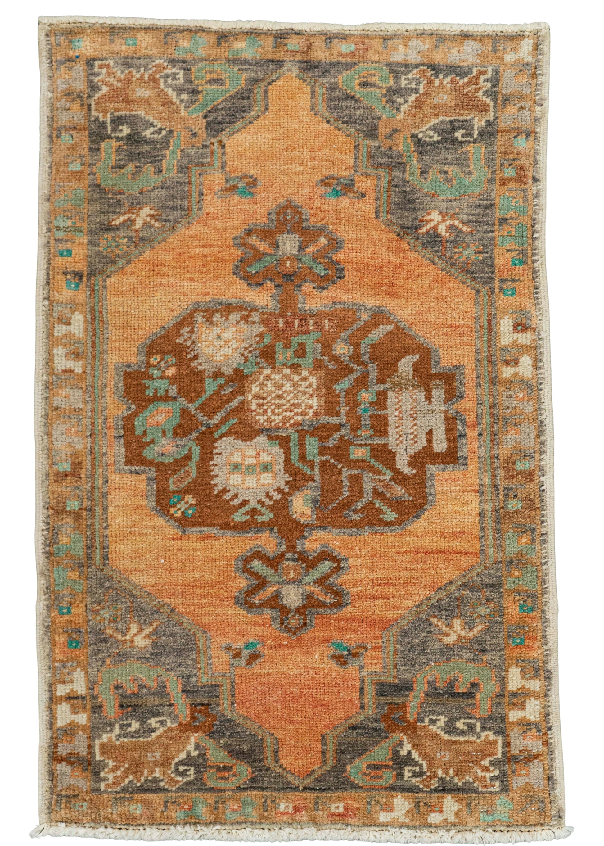 Turkish Yastik Rug  1'10" x  2'10" #22622