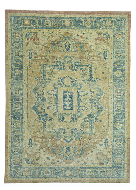 Turkish Oushak Rug 8'3" x 11'3" #18001