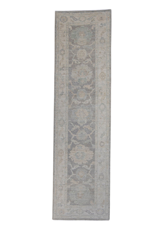 Turkish Oushak Runner Rug 2'10" x 10'2" #16203