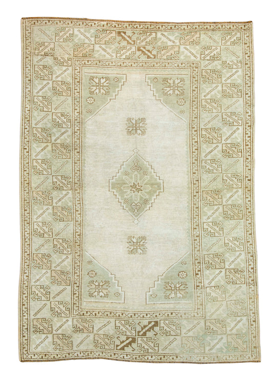 Turkish Vintage Rug 5'4" x 7'8" #20599