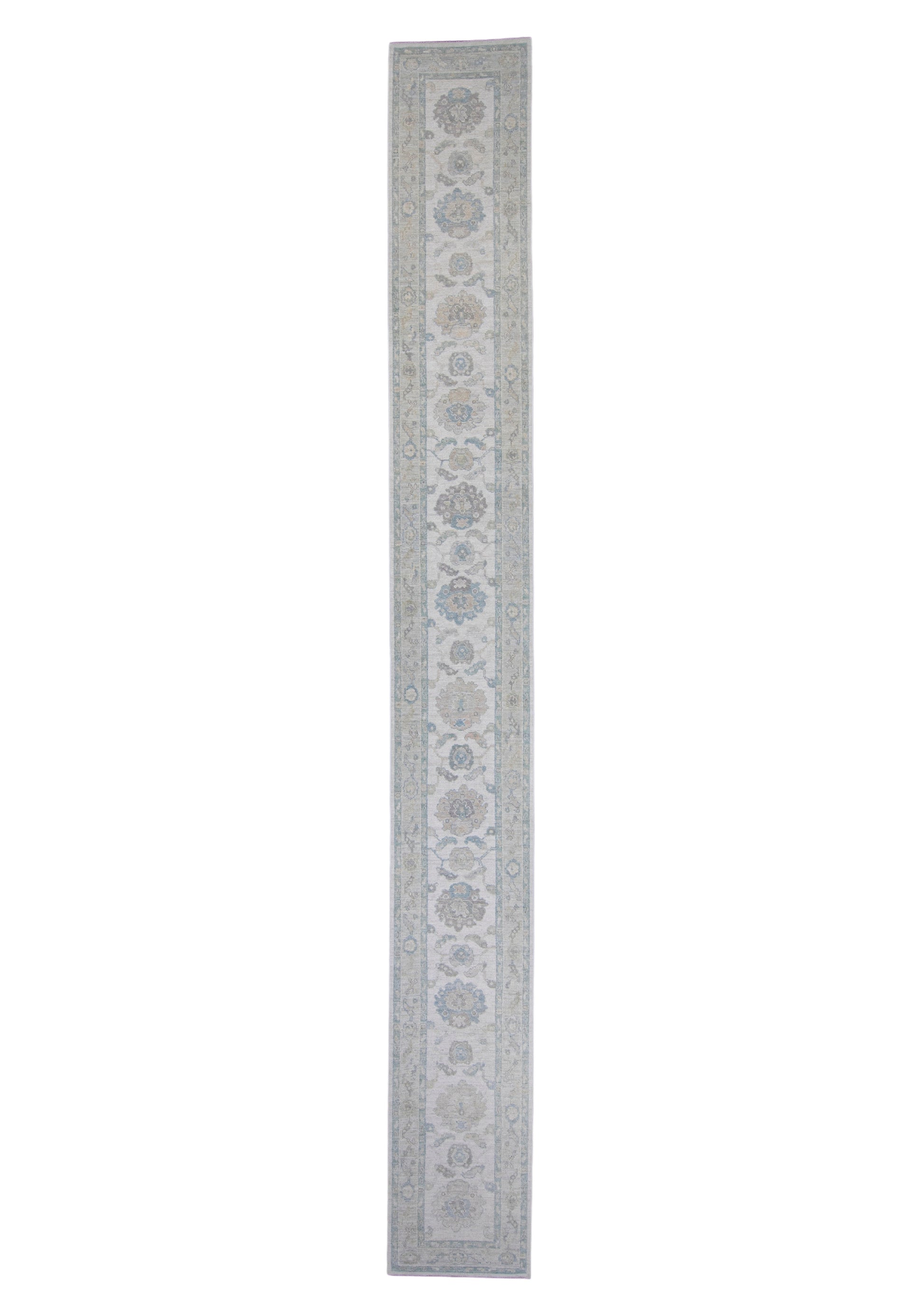 Turkish Oushak Runner Rug 2'11" x 24'11" #16306