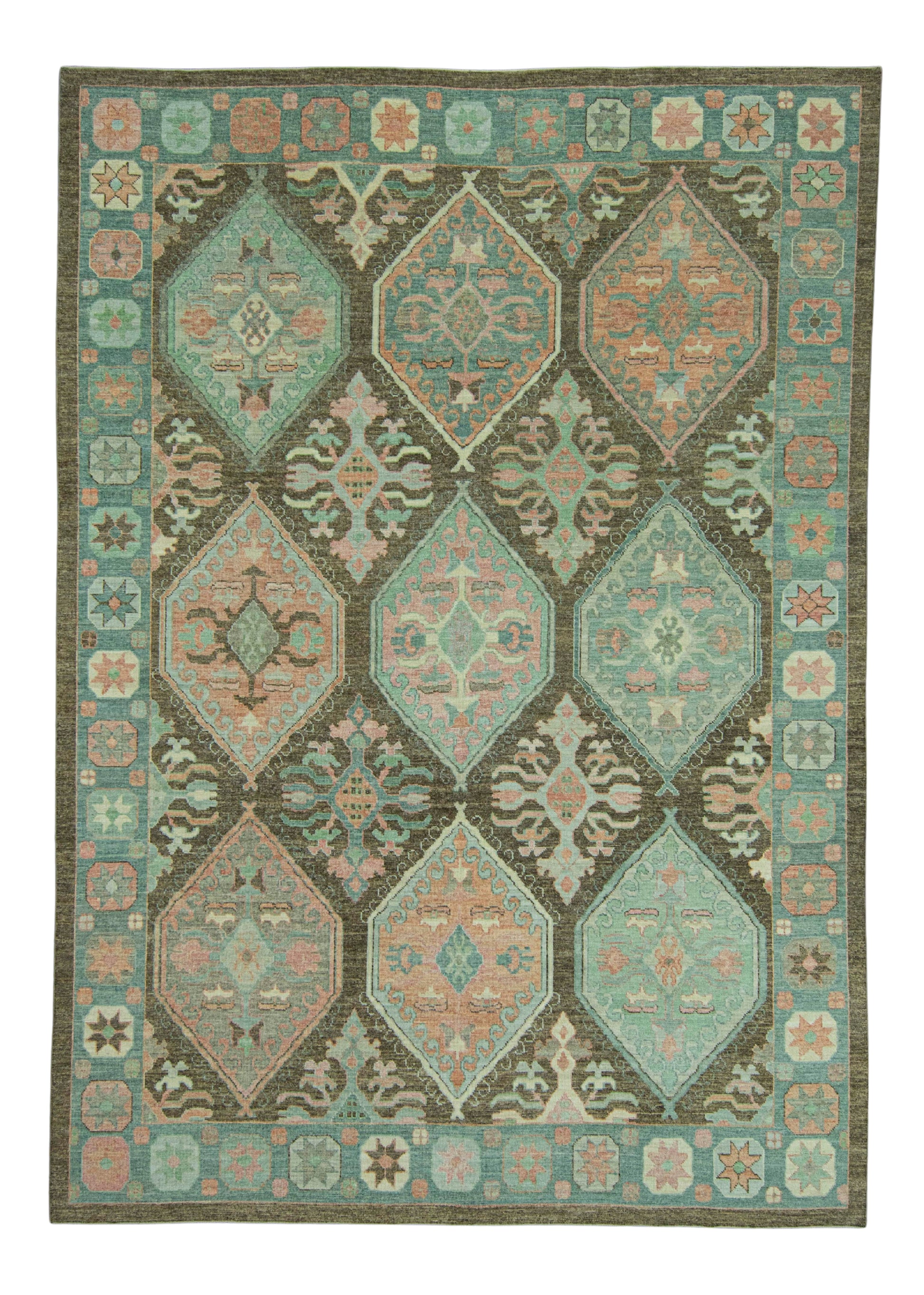 Turkish Oushak Rug 10'1" x 14'3" #20037
