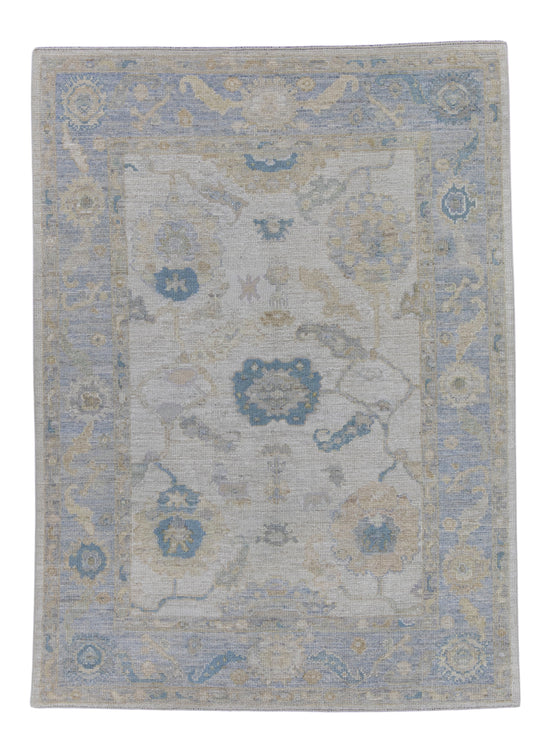 Turkish Oushak Rug 4'11" x 6'8" #16484