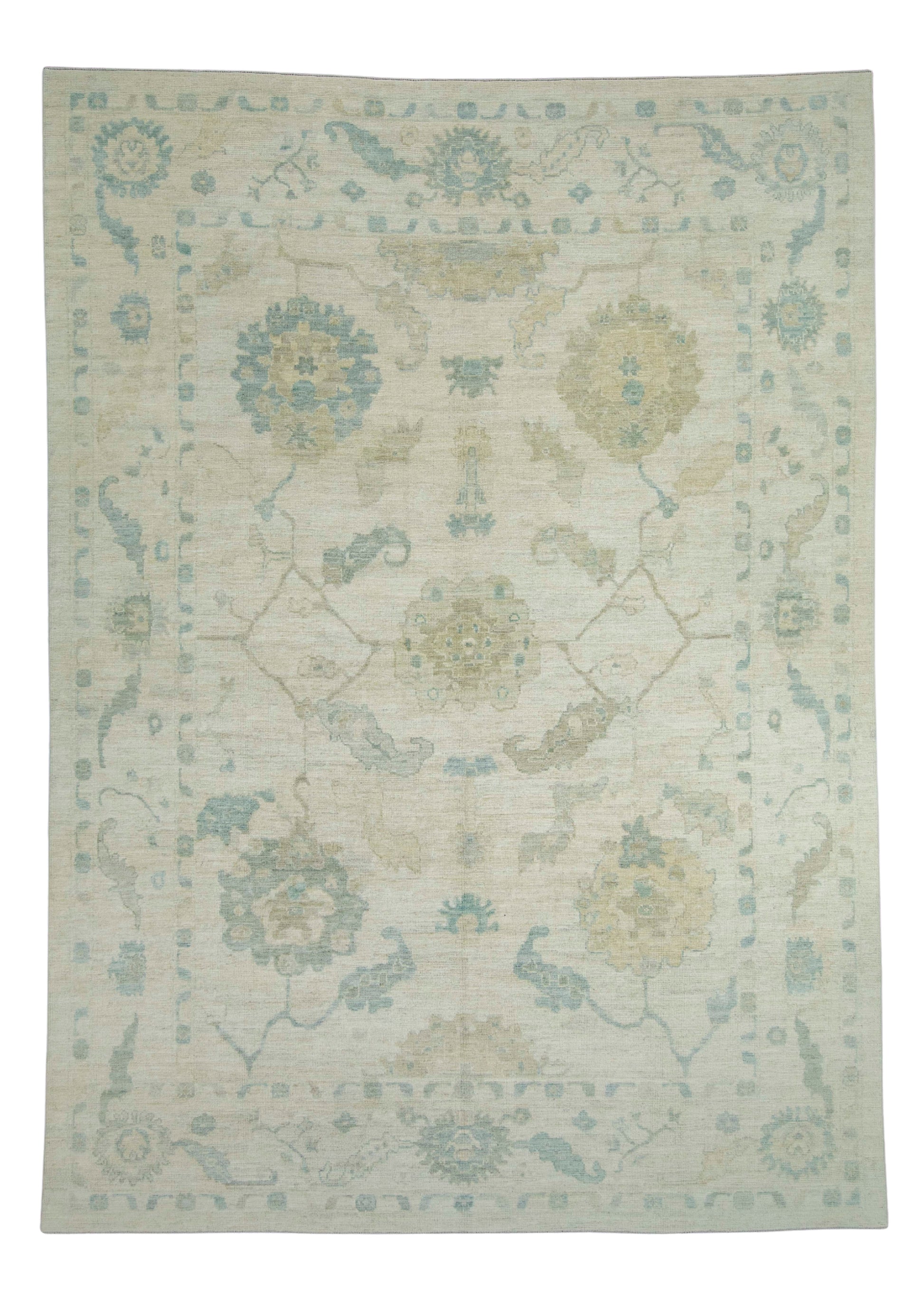 Turkish Oushak Rug 9' x 12'6" #18692