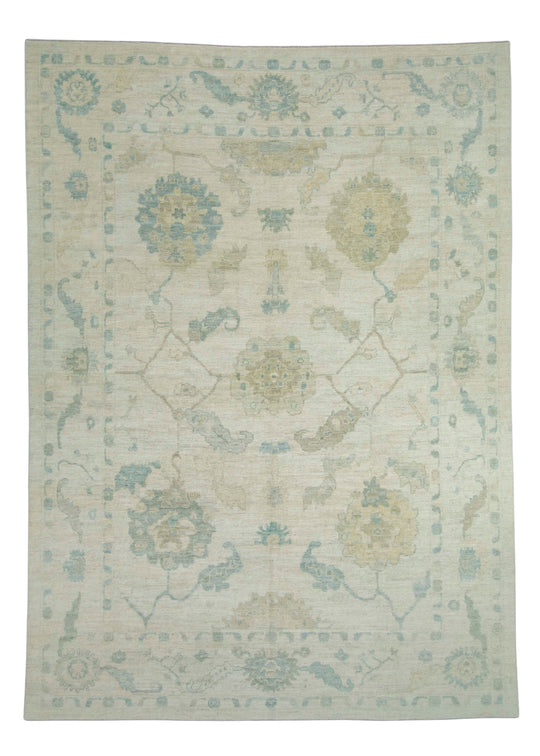 Turkish Oushak Rug 9' x 12'6" #18692