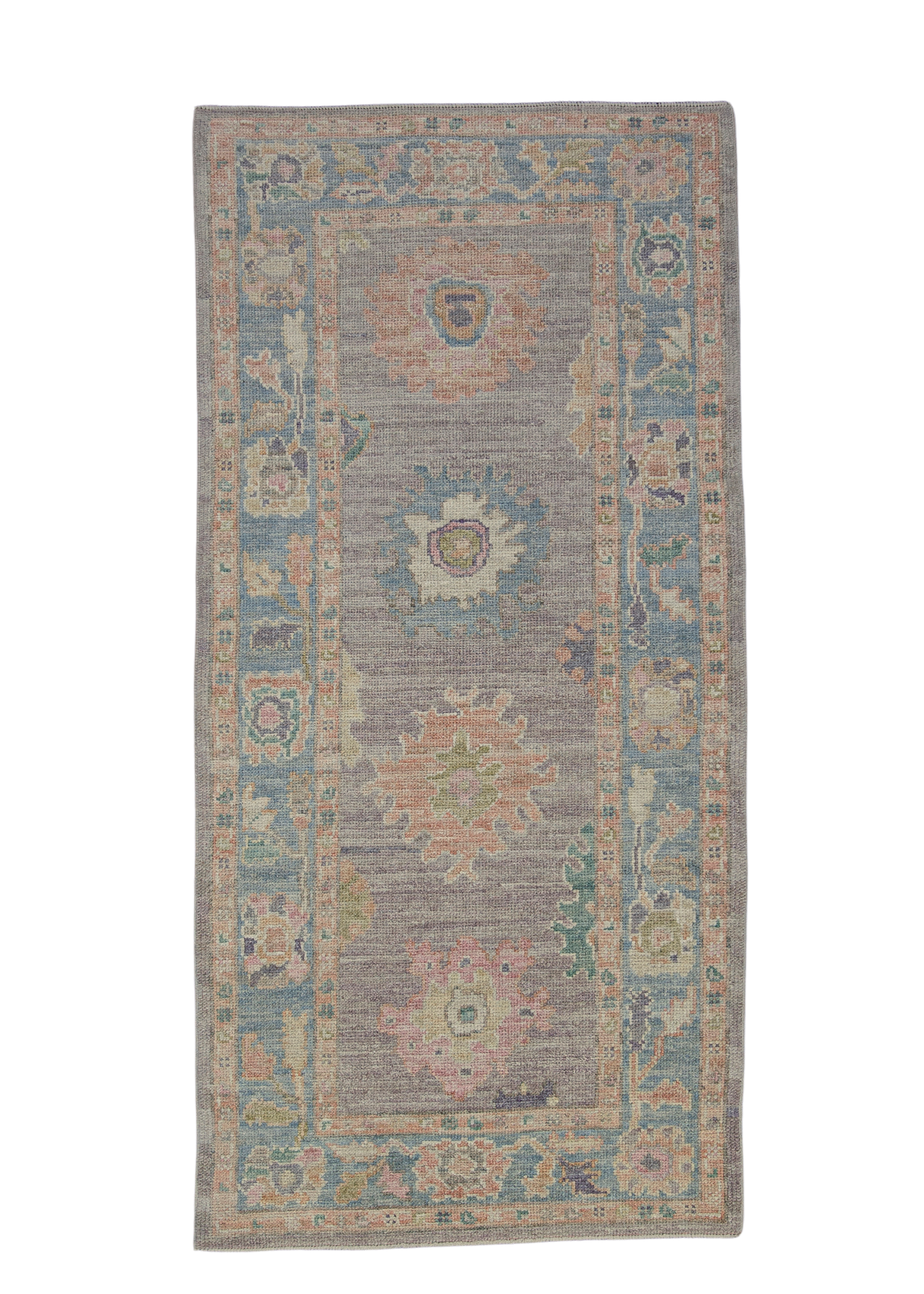 Turkish Oushak Rug 3' x 6'4" #2055