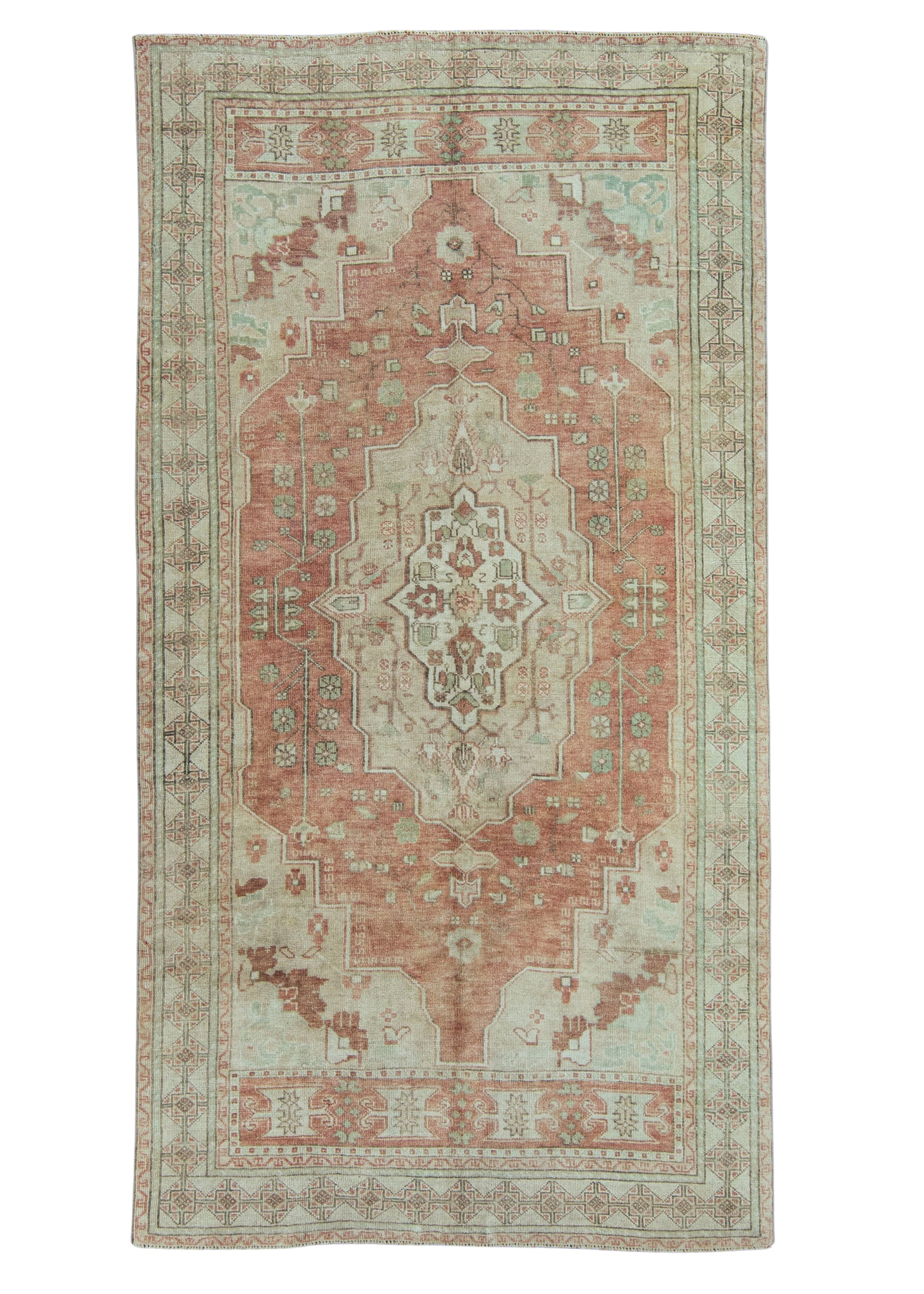 Turkish Vintage Rug 5' x 9'7" #20663