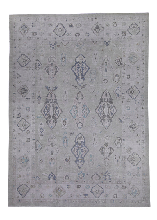 Turkish Oushak Rug 10'5" x 14'4" #16942