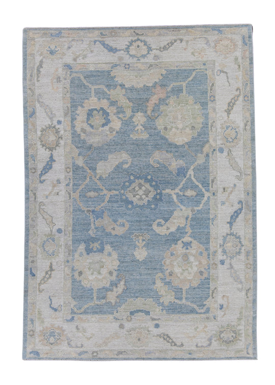 Turkish Oushak Rug 4'11" x 7' #16434