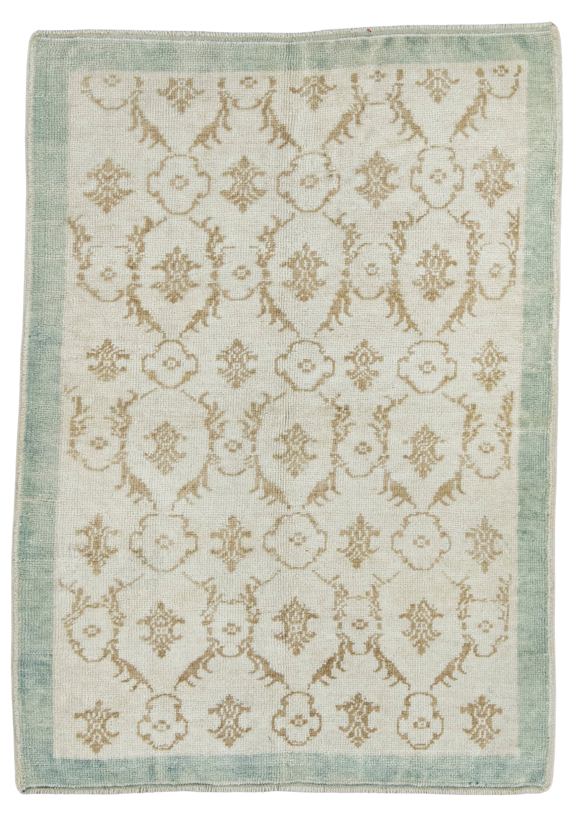Turkish Vintage Rug  3'7" x 5'1" #22802