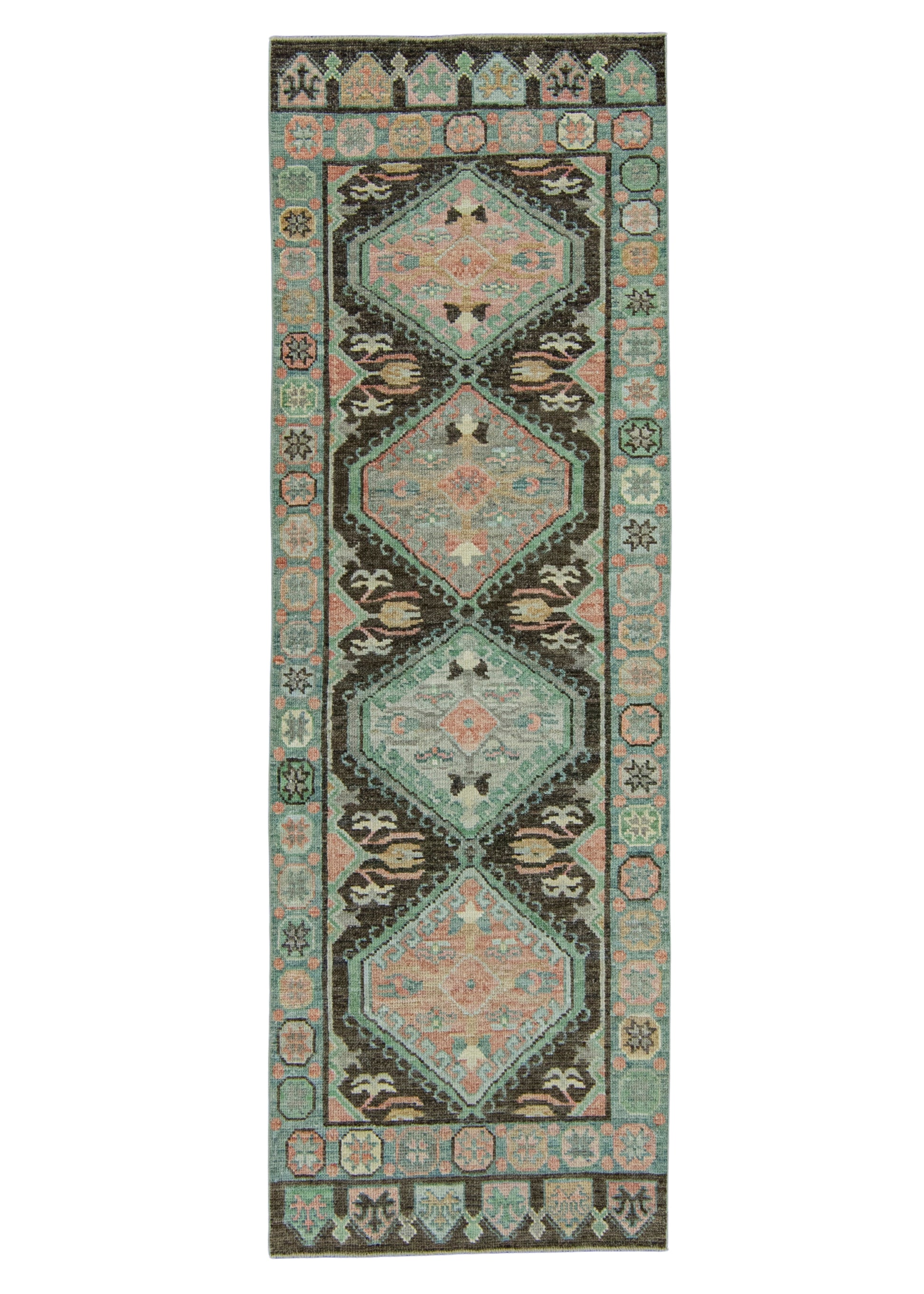 Turkish Oushak Rug 2'9" x 6'4" #20090