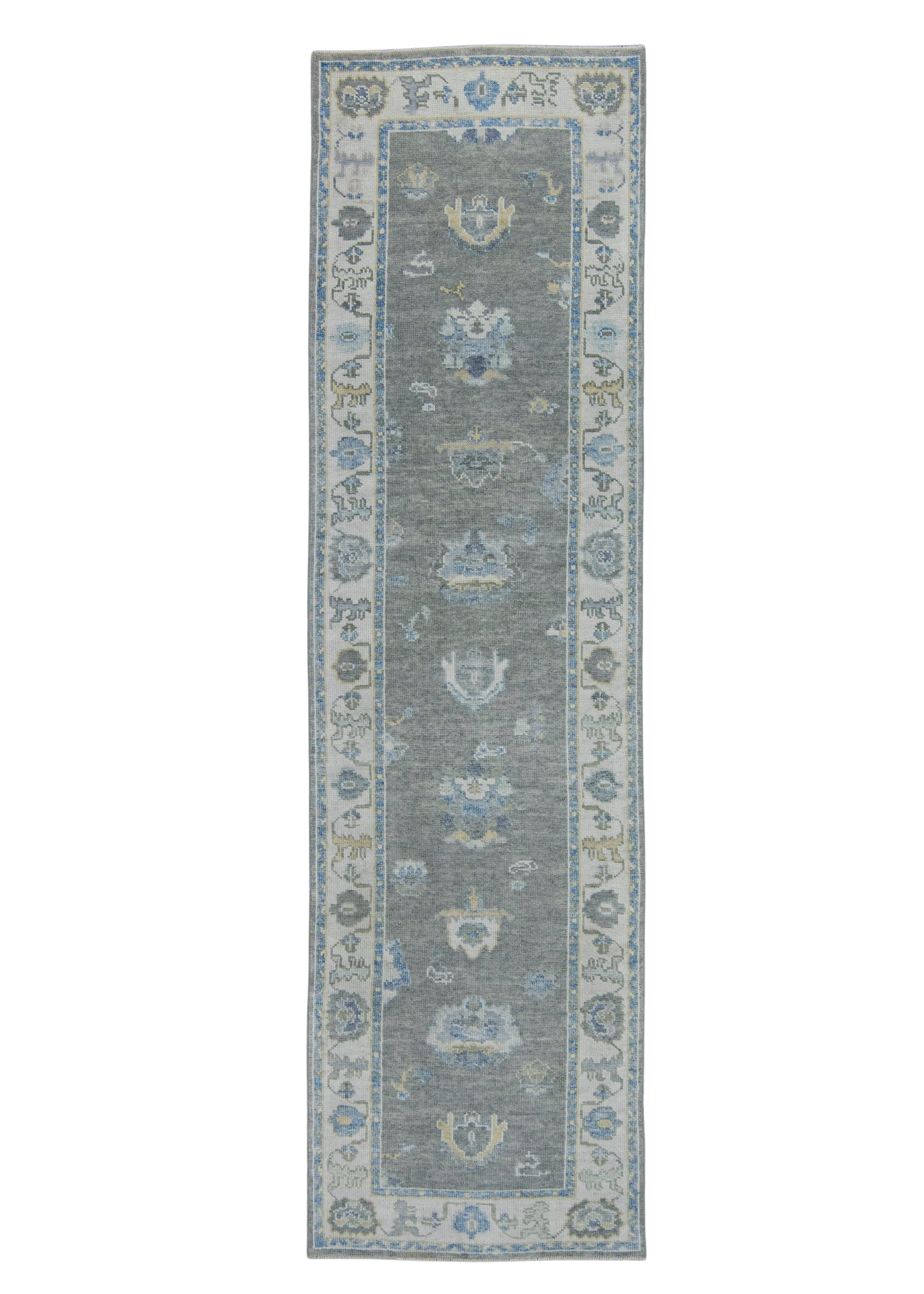 Turkish Oushak Rug 2'11" x 10'5" #19171