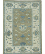 Turkish Oushak Rug 6'2" x 8'7" #17038