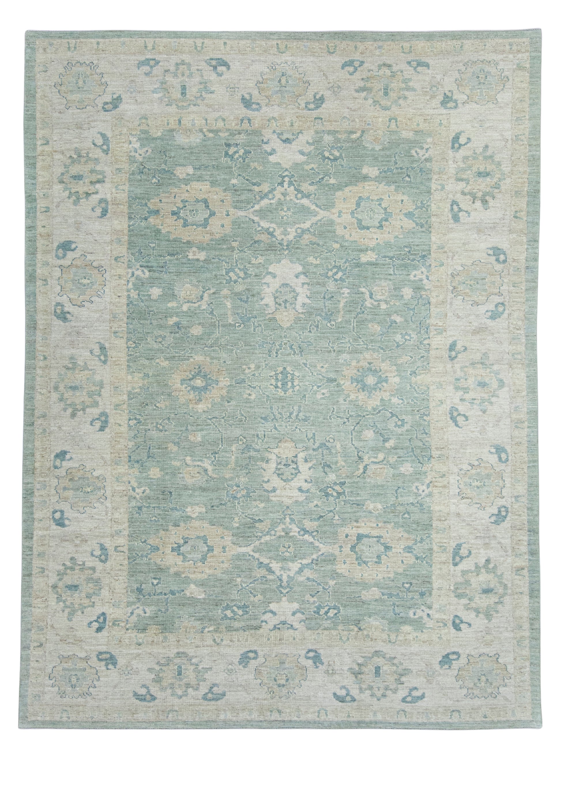 Turkish Oushak Rug 7'11" x 10'8" #20329