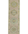 Turkish Oushak Runner Rug 3'2" x 10'3" #23657