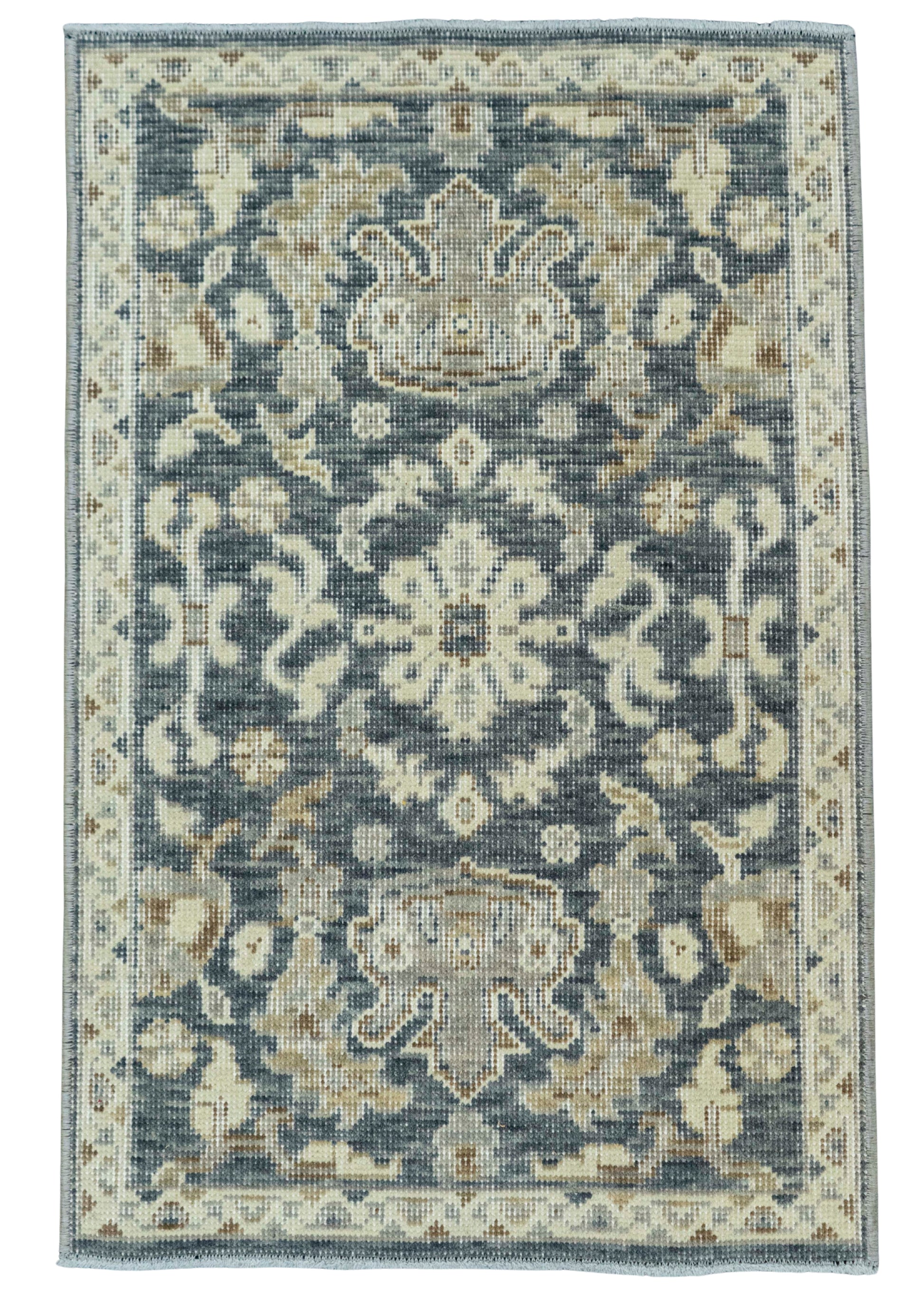 Turkish Oushak Rug 1'7" x 2'5" #20444