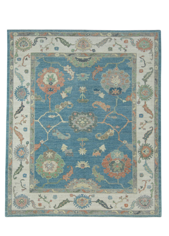Turkish Oushak Rug 8'1" x 9'9" #17733